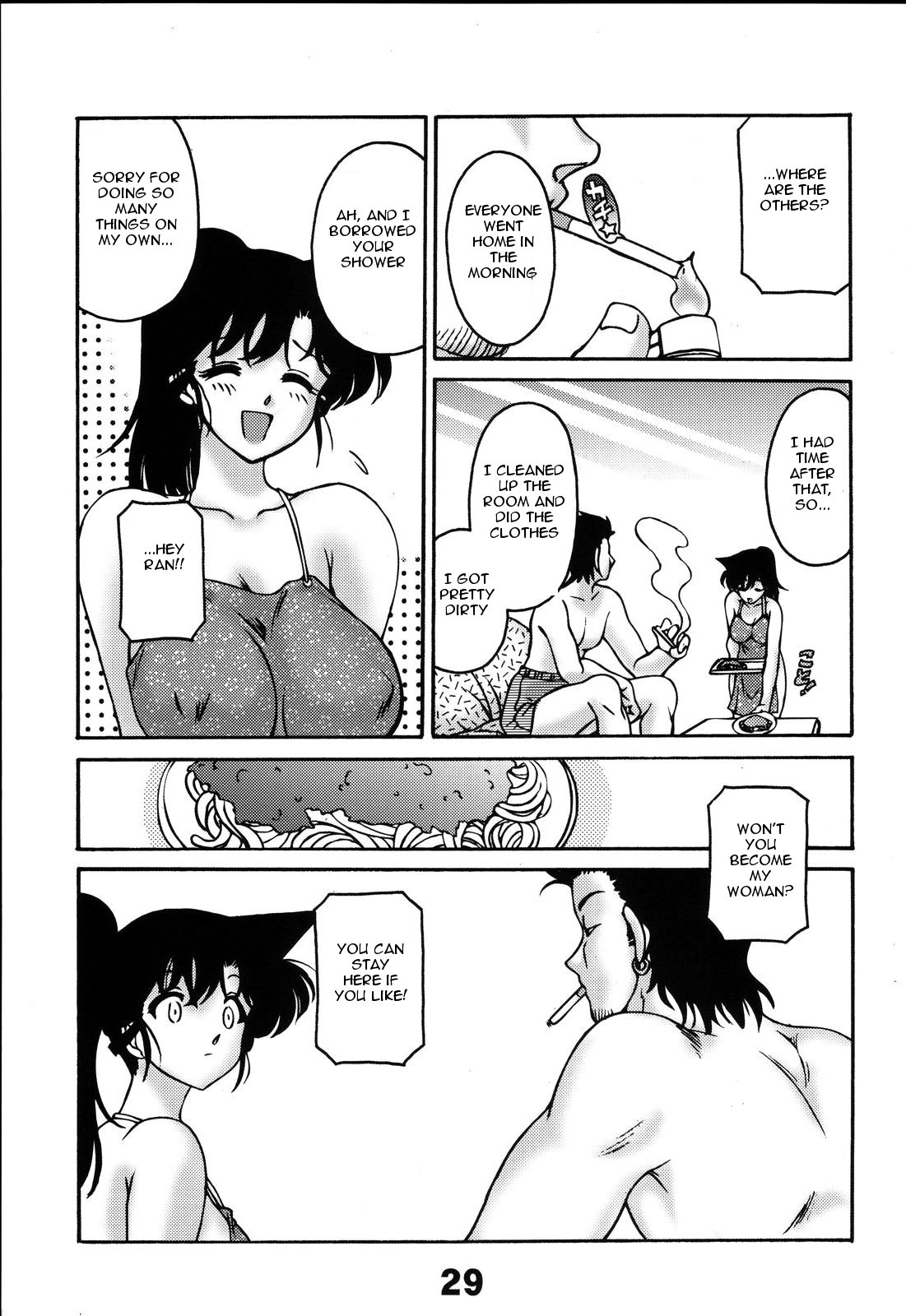 (C69) [Sunset Dreamer (Chachaki Noriyuki)] Dare no Tame Demo Nai Yokubou (Detective Conan) [English] {rookie84} page 27 full