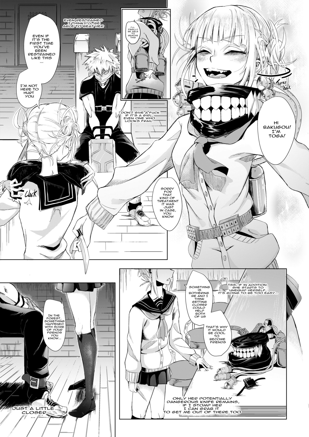 [Kid] Let's try not to kill each other, okay..? (My Hero Academia) page 6 full