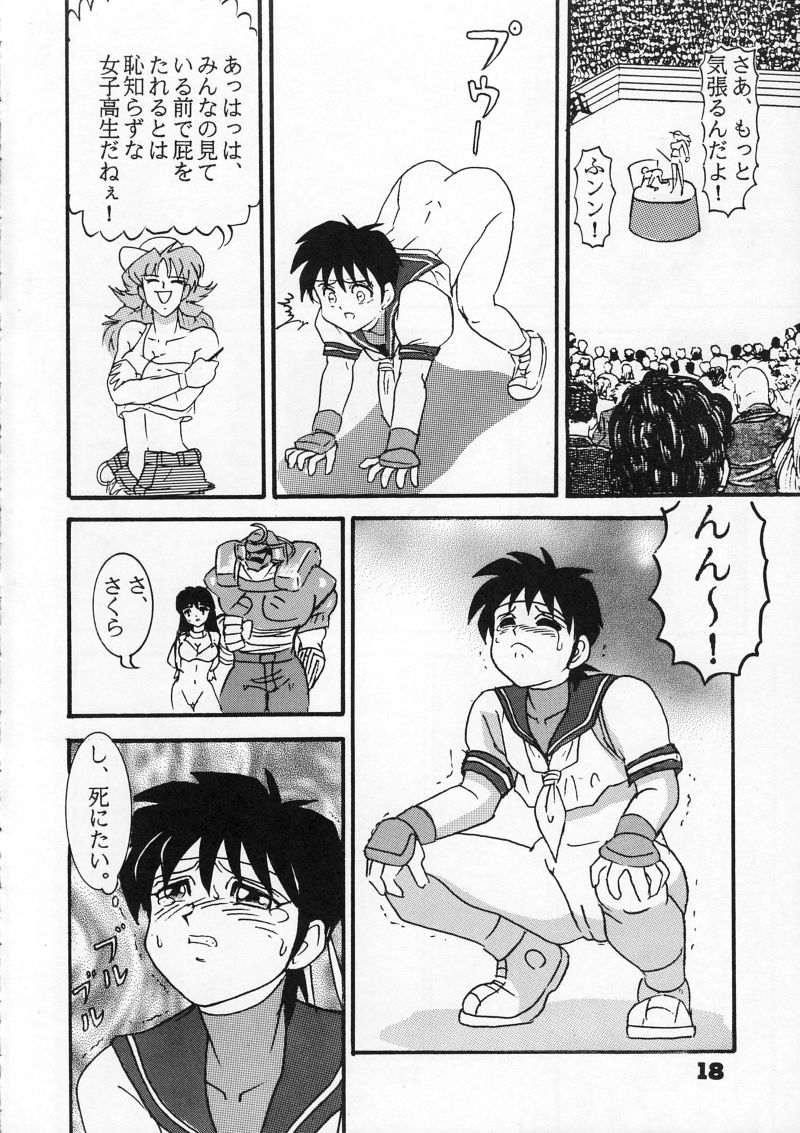 (C54) [Raijinkai (Harukigenia)] Moeyo Sakura (Street Fighter) page 18 full