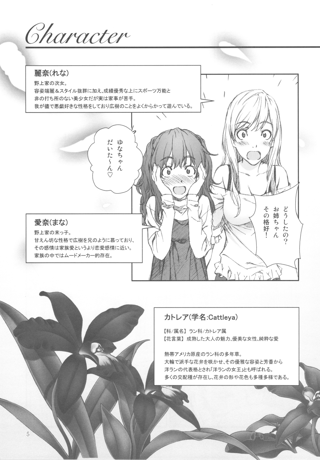 (C77) [Crank.In (Mizutani Tooru, Yamamoto Tetsuya)] Floriography ~Cattleya~ page 5 full