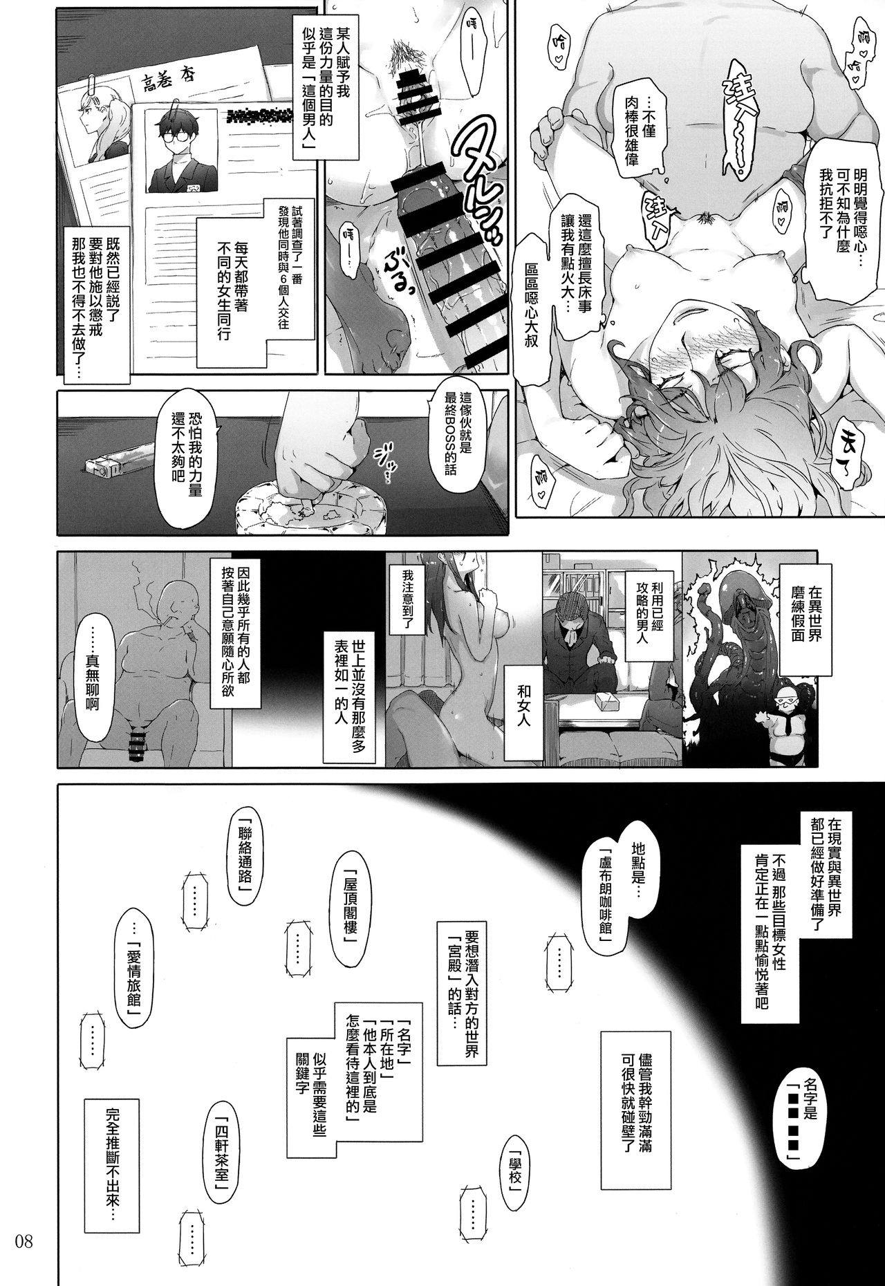 [MTSP (Jin)] Kokoro no Kaitou no Josei Jijou (Persona 5) [Chinese] [無邪気漢化組] [2017-02-18] page 7 full