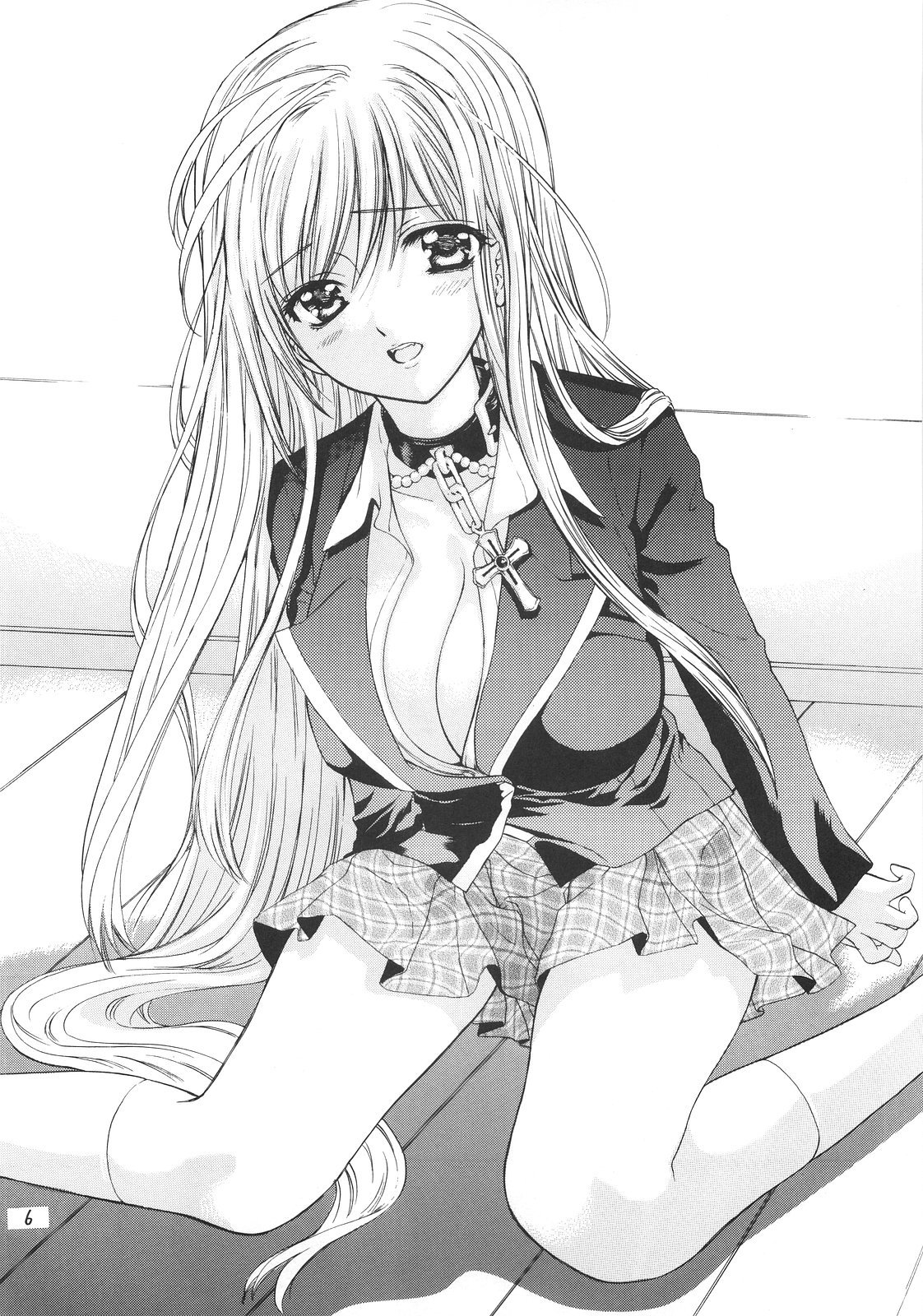 (COMIC1☆2) [Countack, Shoujo Gesshoku (Shimao Kazu, Kojiki Ohji)] Vampire Kiss (Rosario + Vampire) page 5 full