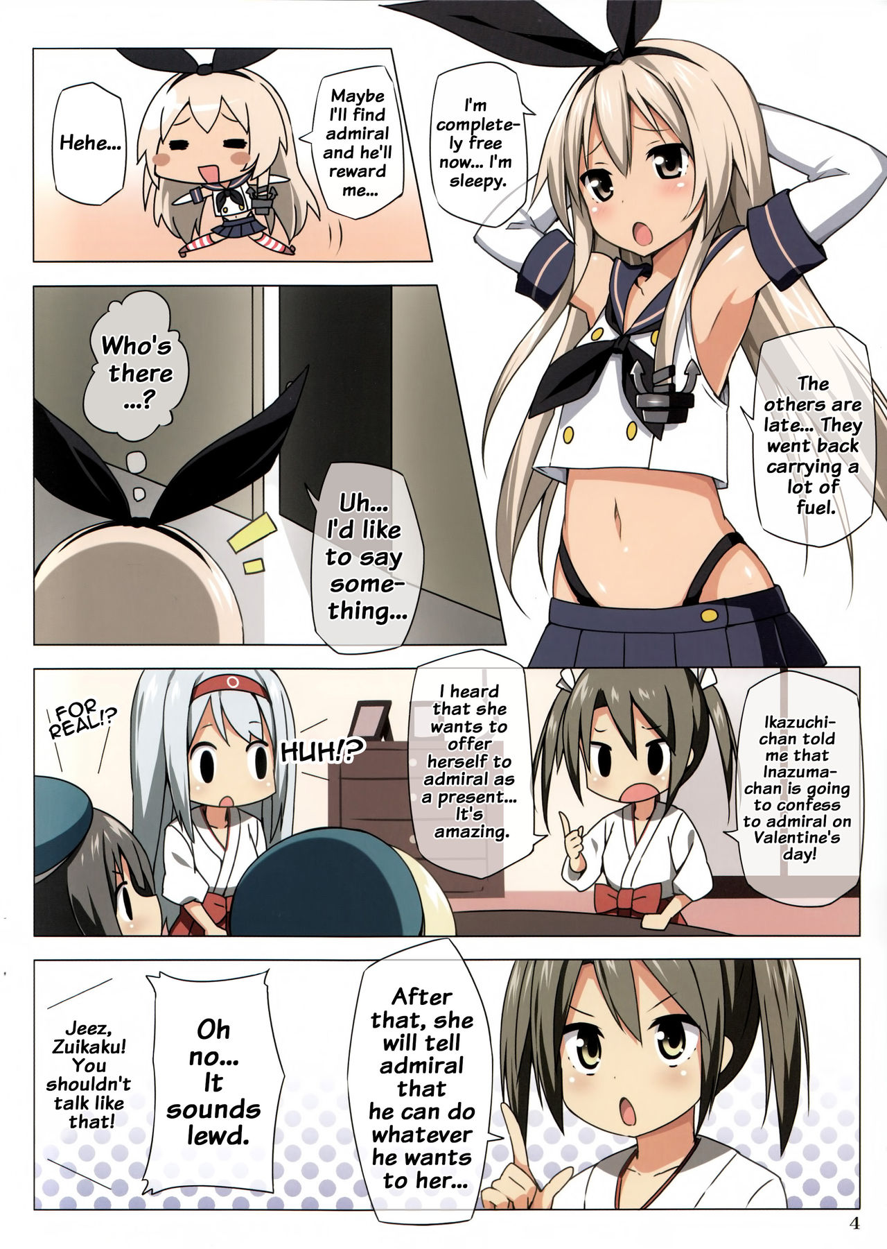 (SC61) [Candy Club (Sky)] Zekamashi Present (Kantai Collection -KanColle-) [English] {doujins.com} page 3 full