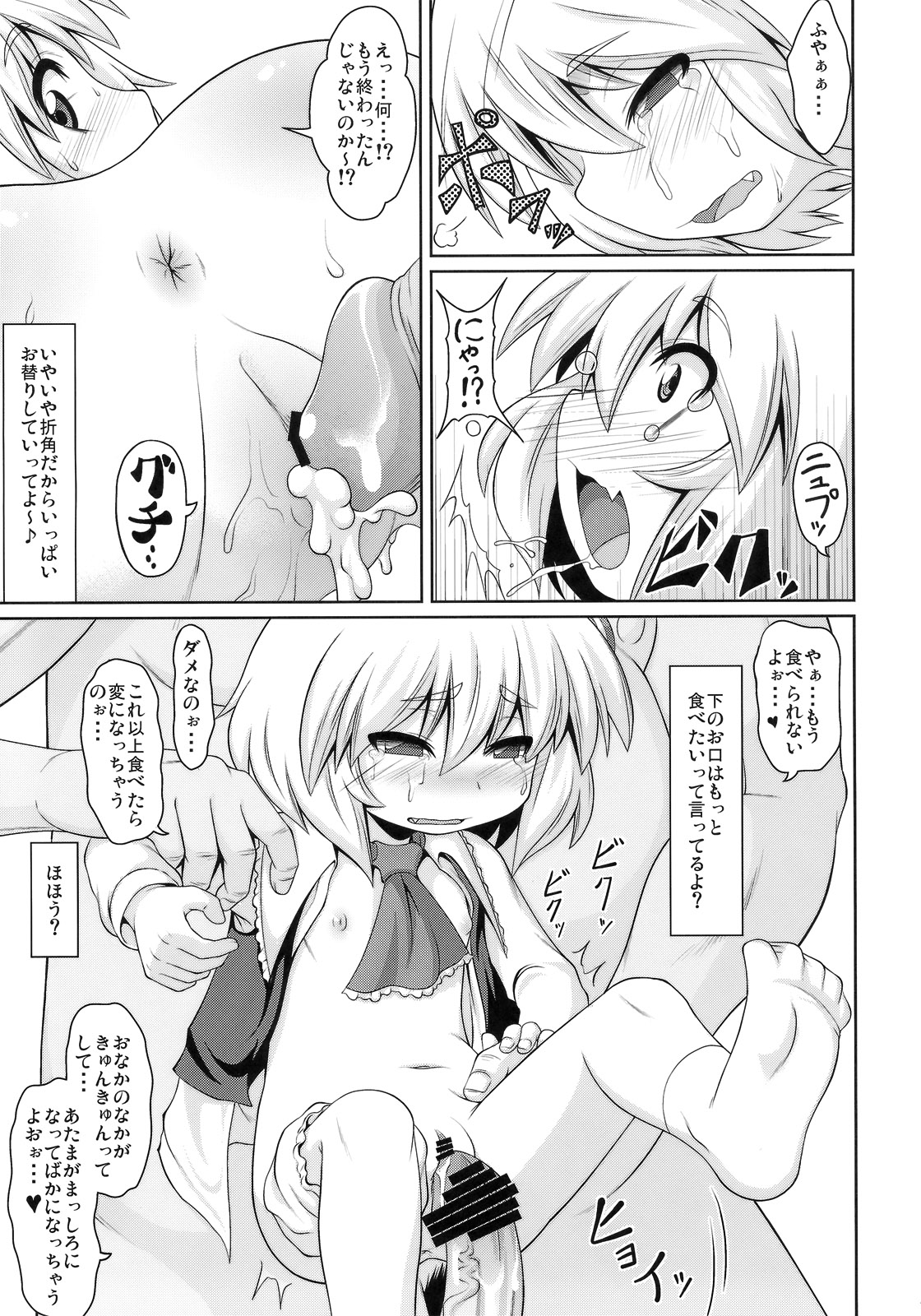 (C81) [Zenra Yashiki (Zenra, TEC)] Tanoshii Rumia no Damashi Kata (Touhou Project) page 16 full