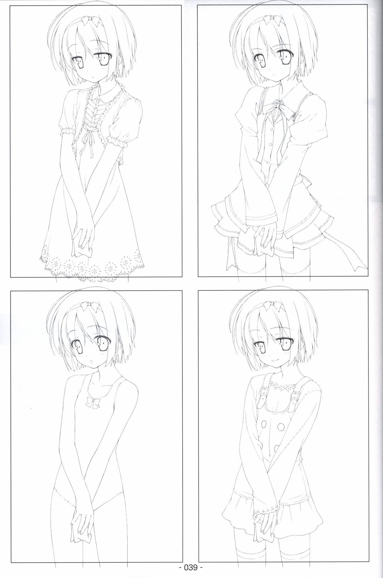 Hoshizora no Memoria -COMPLETE ART WORKS- page 38 full