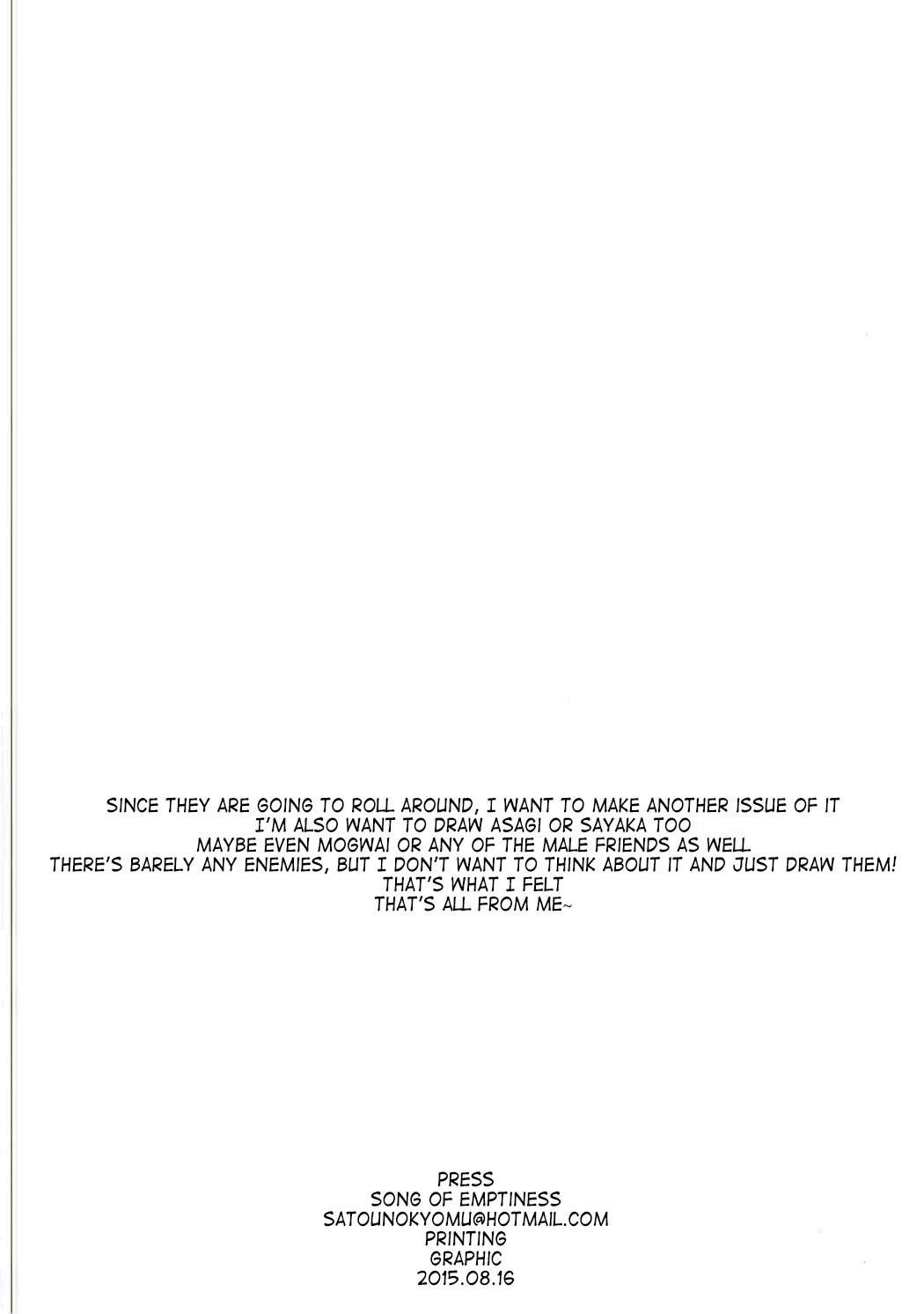 (C88) [Kyomu no Uta (Satou Toshio)] Hamedere the Blood (Strike the Blood) [English] [DKKMD Translations] page 27 full