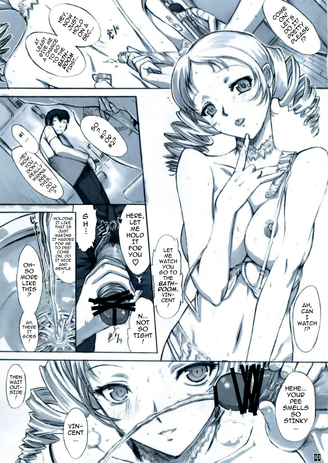 (C80) [Kino Manga Sekkeishitsu (Kino Hitoshi)] VINCENT LOVER. (Catherine) [English] {darknight} page 5 full