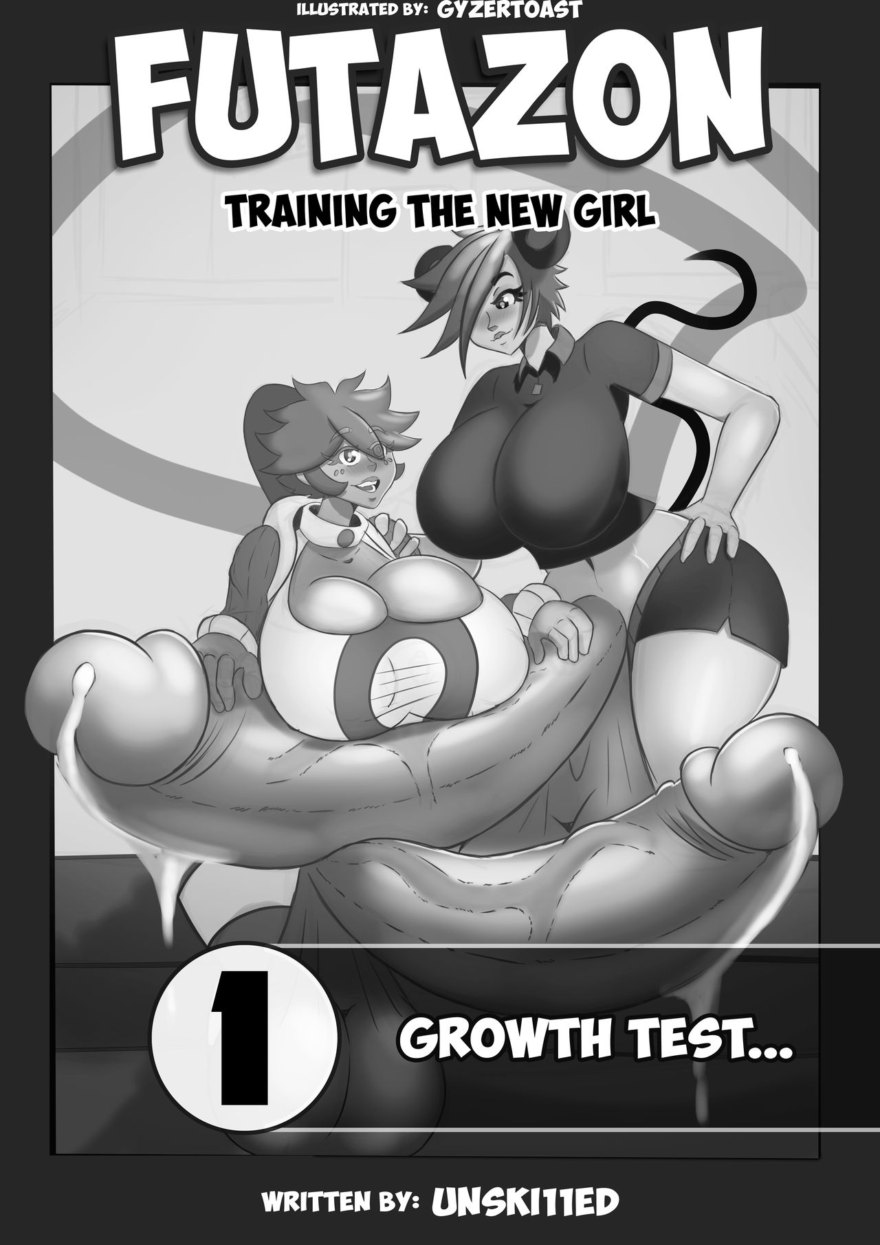 Futazon: Training The New Girl | Ch.1 Growth Test| [English] page 2 full