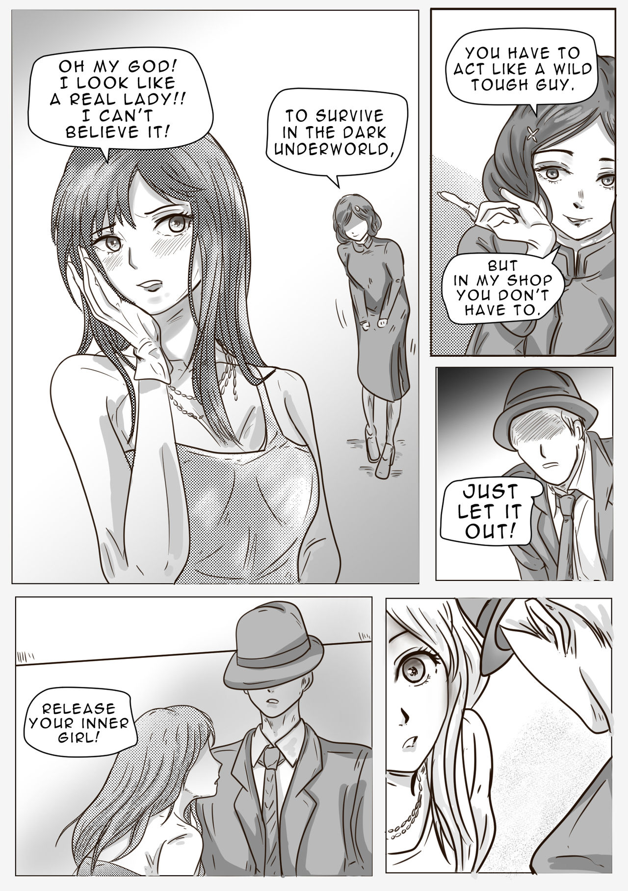 Dressed up!, crossdress in modern times (京城女裝) page 15 full