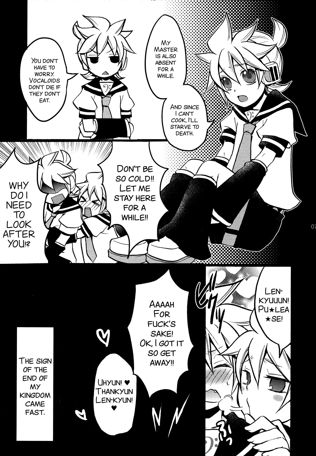 (C78) [Yomosugara (Yomogi Ringo)] Gokinjo Meiwaku! (VOCALOID) [English] [SMDC] page 8 full