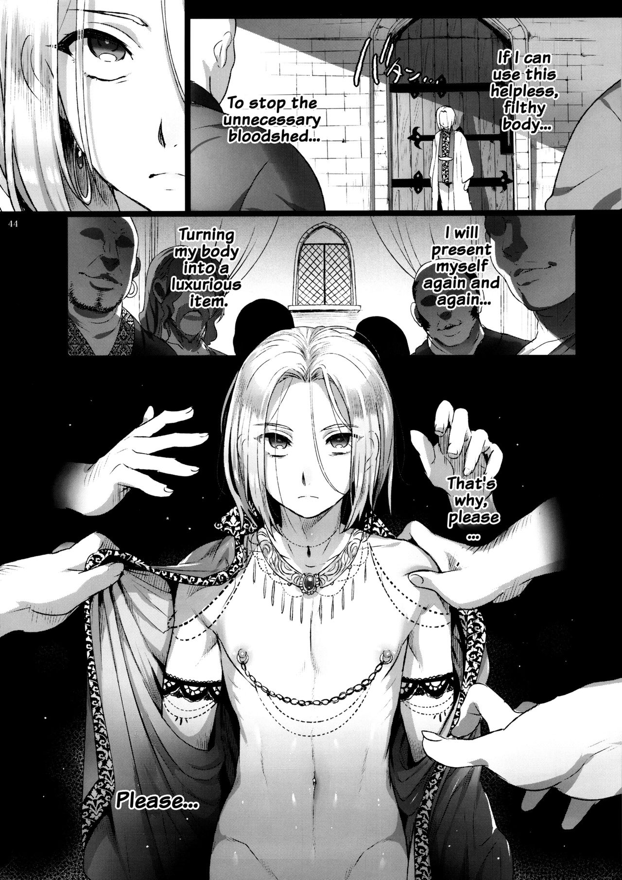 (C90) [Kuromisa Kaijou (Ikezaki Misa)] Niedenka - Sacrifice Prince (Arslan Senki) [English] {doujins.com} page 43 full