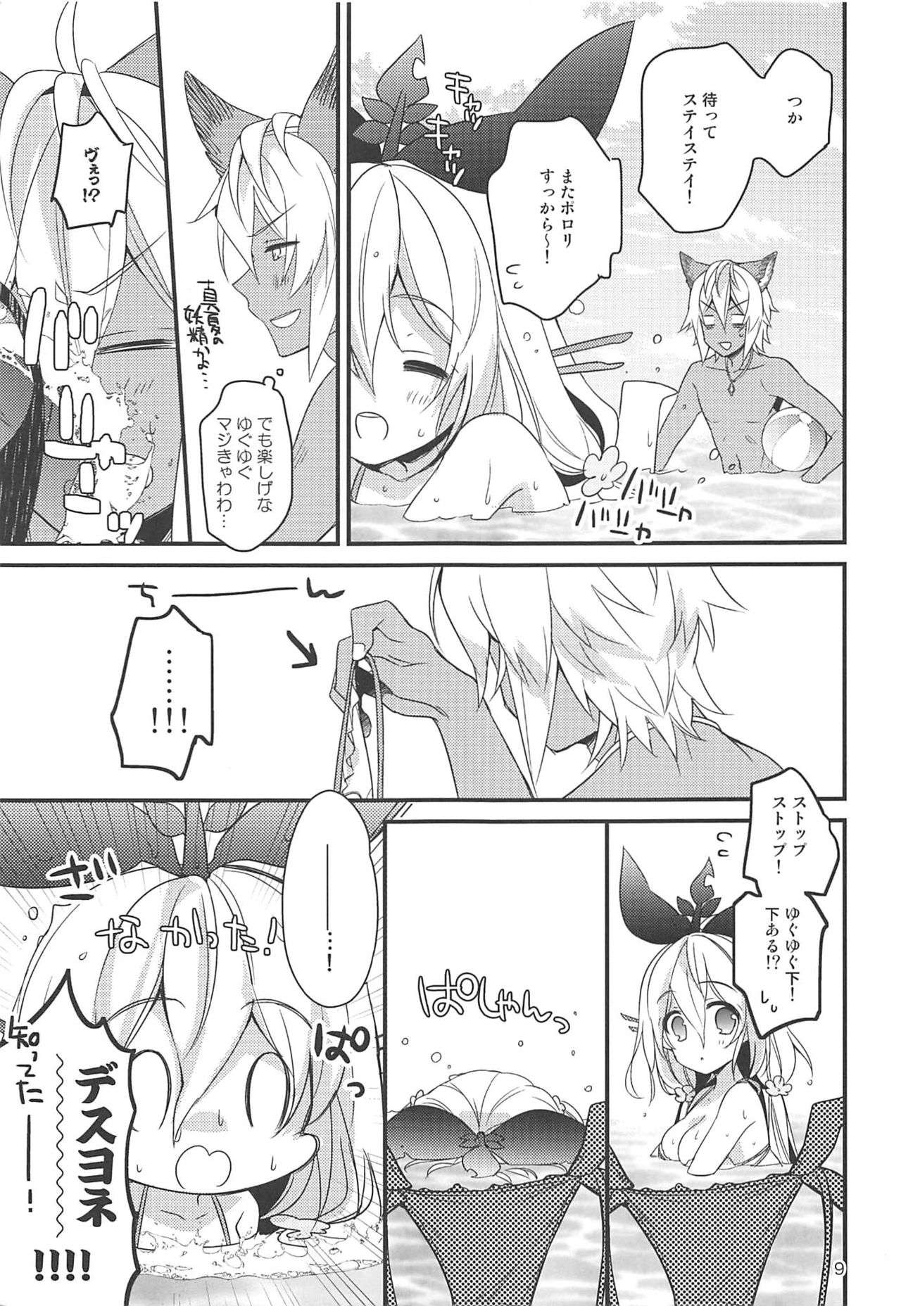 (C94) [Sui Sui Works (Mizuno Sao)] 500-sai Kurai Toshiue no Seishoujuu to Guste de Bakeru Hanashi (Granblue Fantasy) page 8 full