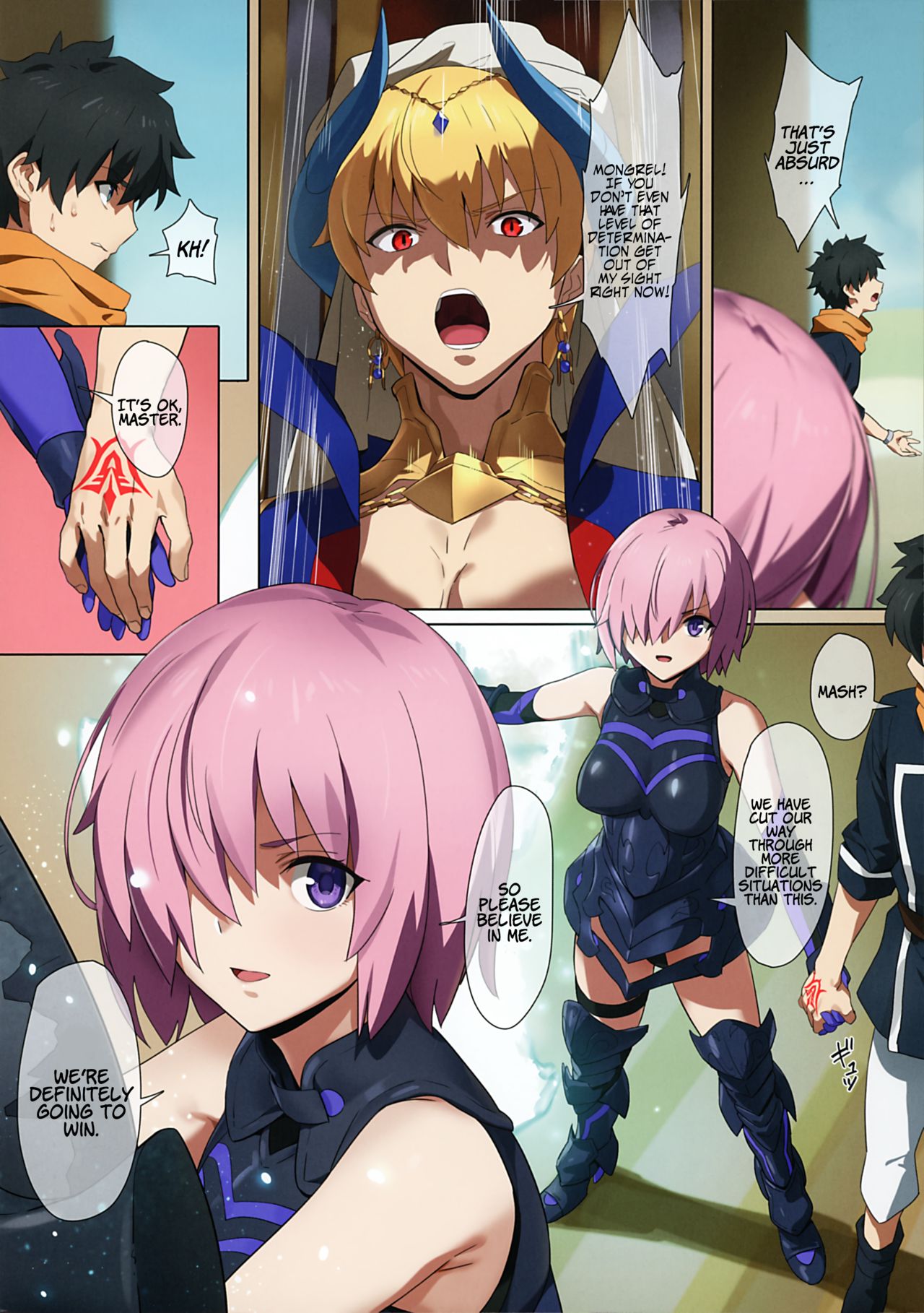 (Akihabara Chou Doujinsai) [OrangeMaru (YD)] Zettai Mash Sensen | Absolute Mash Battlefront (Fate/Grand Order) [English] [Coffedrug] page 5 full