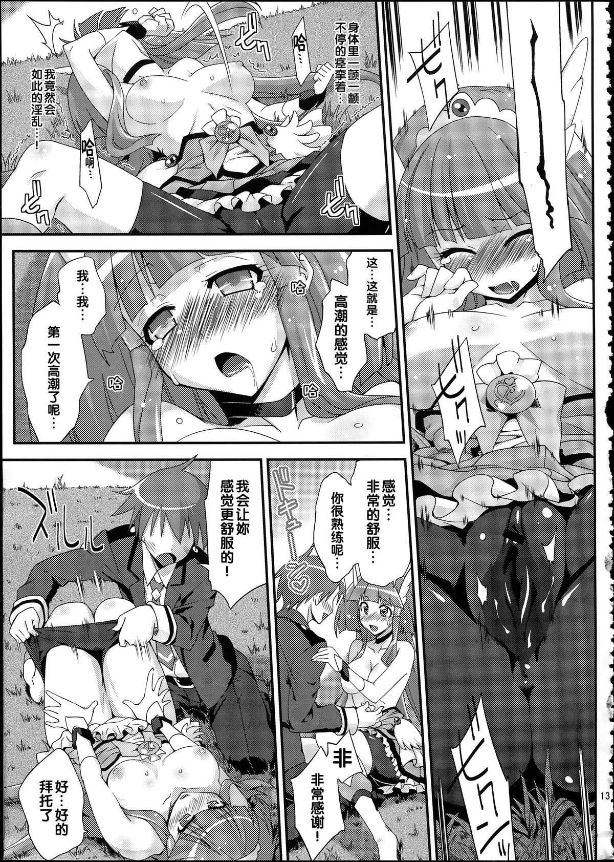 (C82) [FruitsJam (Mikagami Sou)] Beauty & Cherry (Smile Precure!) [Chinese] page 13 full