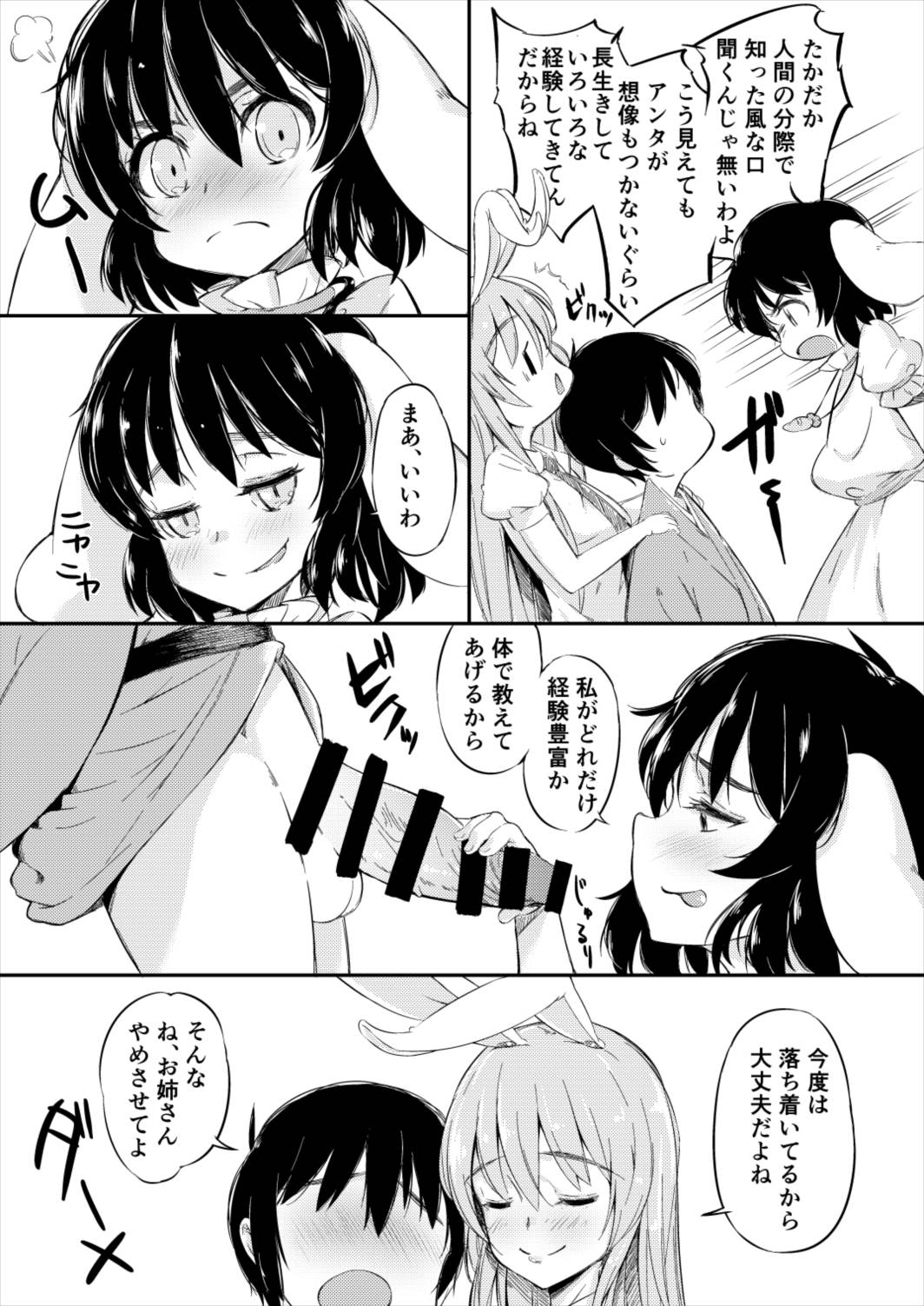 [Lolita Crusaders (Kohoshi Moe)] Mayoi no Chikurin de Samayou Boku to Inbi na Usagi-tachi (Touhou Project) [Digital] page 8 full