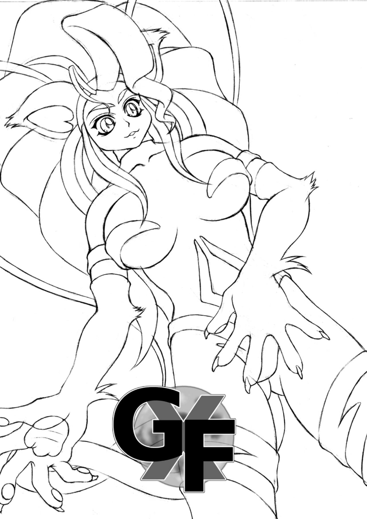 (C75) [Colt-Run (Colulun, Minami Kohto)] G×F DX PLUS (Darkstalkers) page 35 full