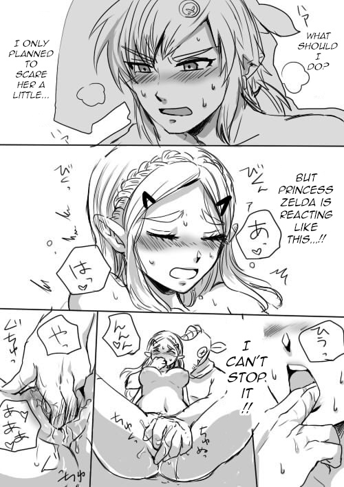 [Wasabi] Link to Zelda no Shoshinsha ni Yasashii Sex Nyuumon | Link and Zelda's Beginner-friendly Introduction To Sex (The Legend of Zelda: Breath of the Wild) [English] [q91] page 8 full