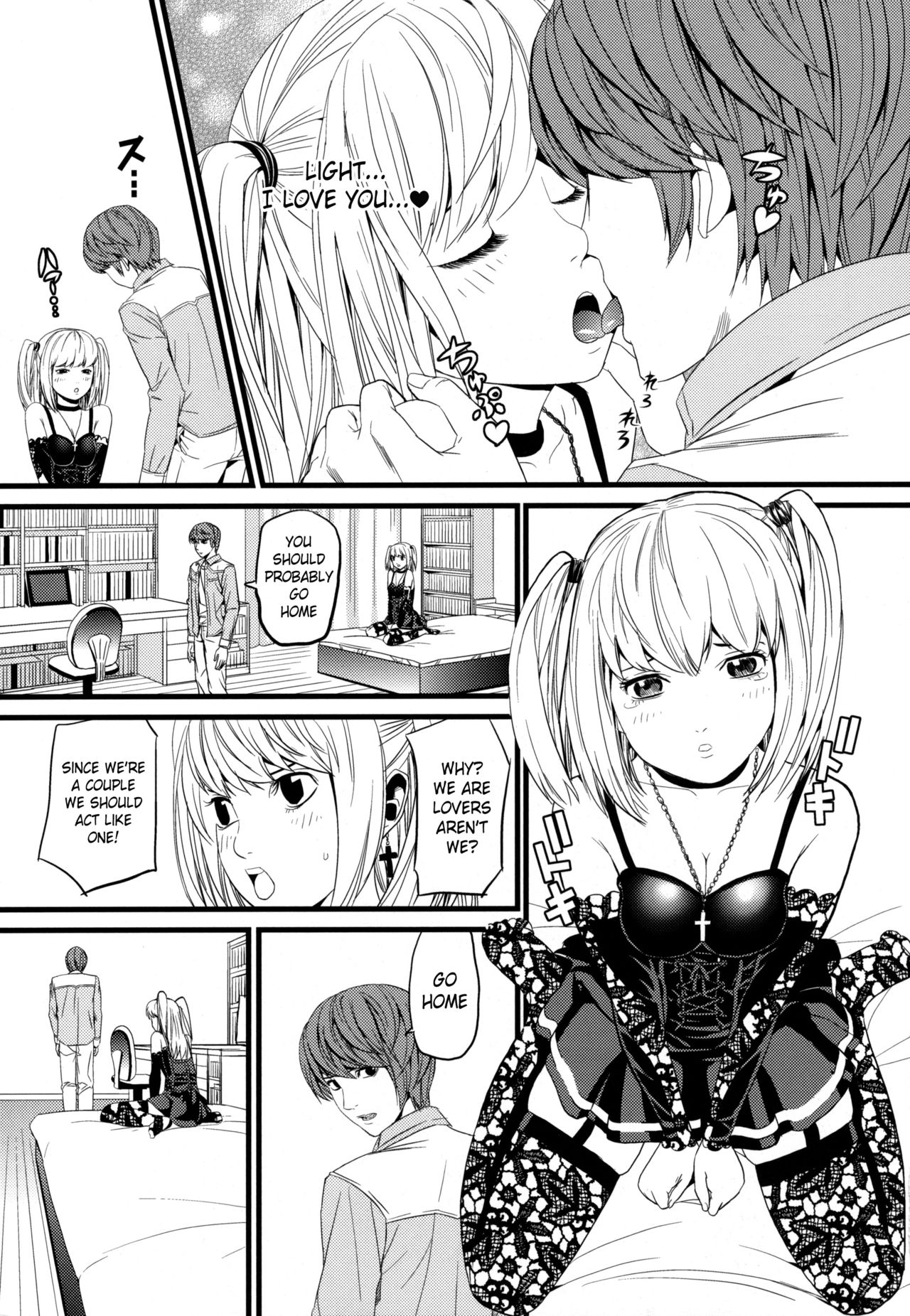 (C75) [Maniac Street (Black Olive)] DN (Death Note) [English] [Belldandy100] [Decensored] page 2 full