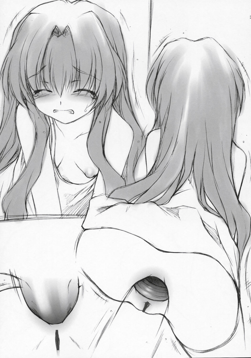 (CSP4) [JIBAKU-SYSTEM (Suzuki Amaharu)] Onegai Seitokaichousama -Ichigo- (Onegai Twins) page 34 full