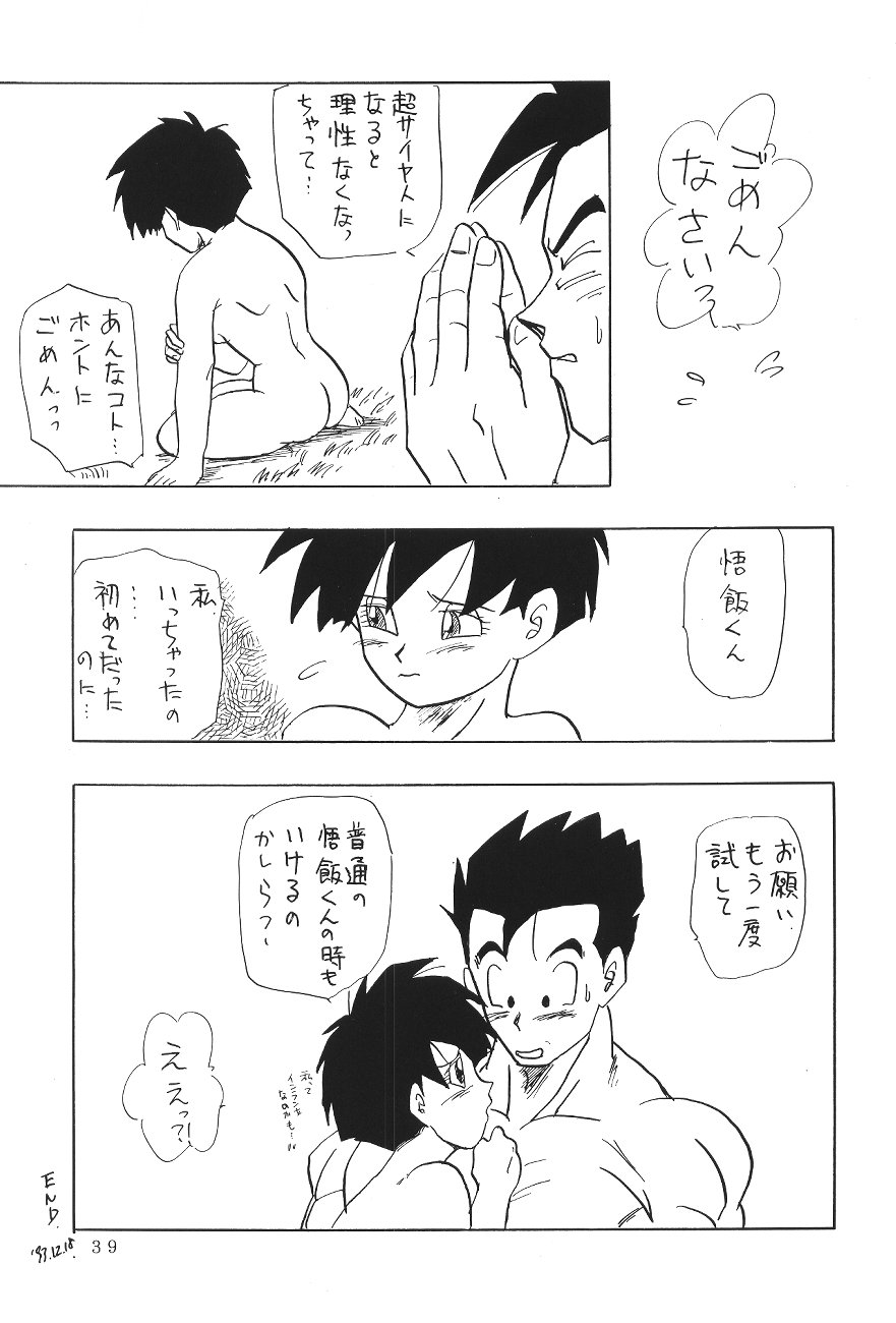 (C45) [Chirigami Goya, Fusuma go Ten (Shoji Hariko)] XXX (DRAGON BALL) page 38 full