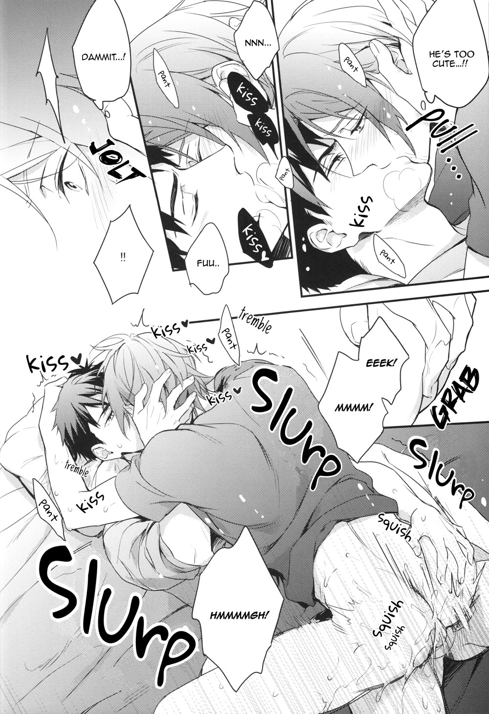 (HaruCC20) [PureSlider (Matsuo)] Sousuke no Kata wa Ore ga Mamoru! | I'll protect Sosuke's shoulder! (Free!) [English] [okaeshi] page 19 full