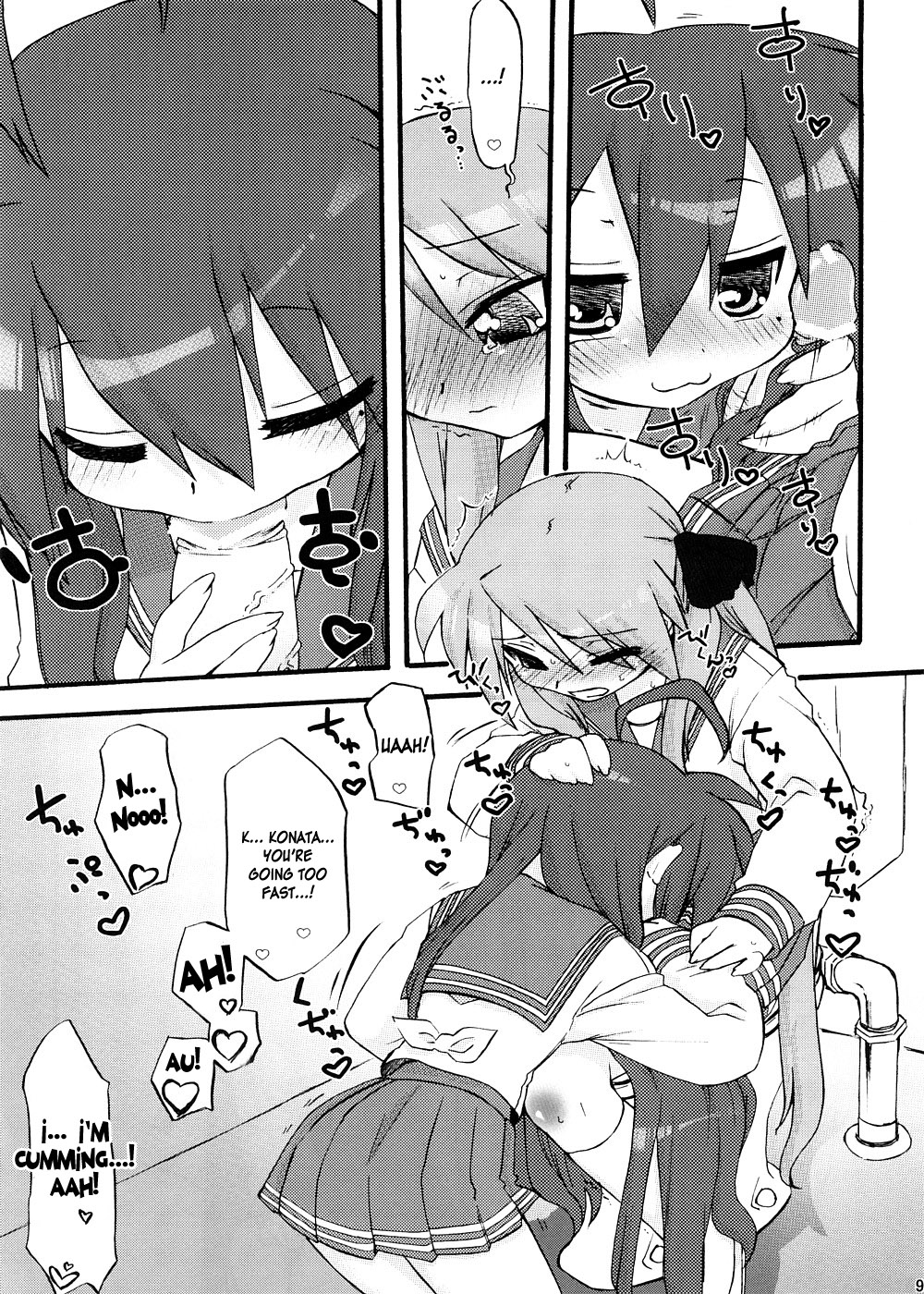 (C74) [Celtrance (Tora'ago Kazuya)] lilyxLily (Lucky Star) [English] [desudesu] page 8 full