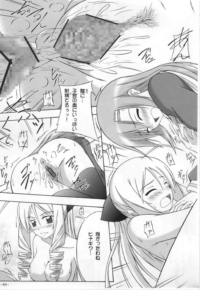 (C77) [Assemblink (Suzuka Sakito)] Kono Hoshide Mottomo Idaina Megami No Namae (Hayate no Gotoku!) page 22 full