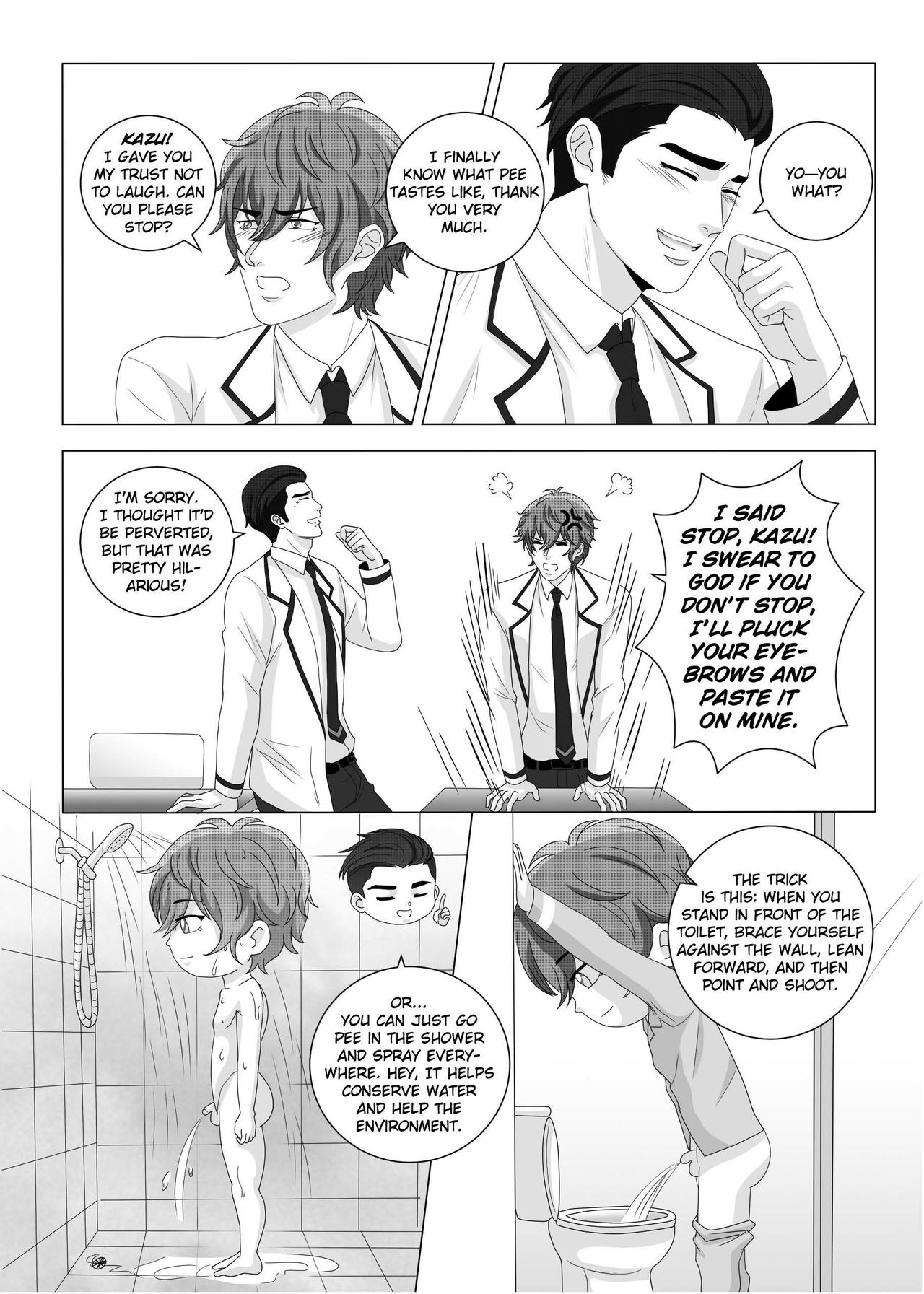 [The Yaoi Army][Joberu, Seru] Fujoshi Trapped in a Seme's Perfect Body 3, 4 page 40 full