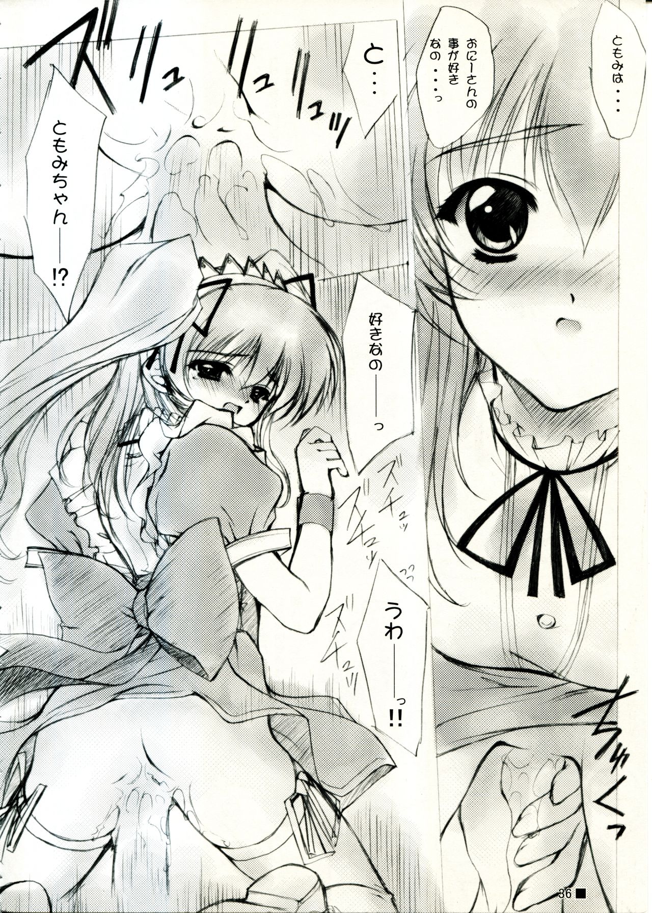 (C58) [ZiP (Moekibara Fumitake)] TINY MAGIC (Shining Sword Romance) page 36 full