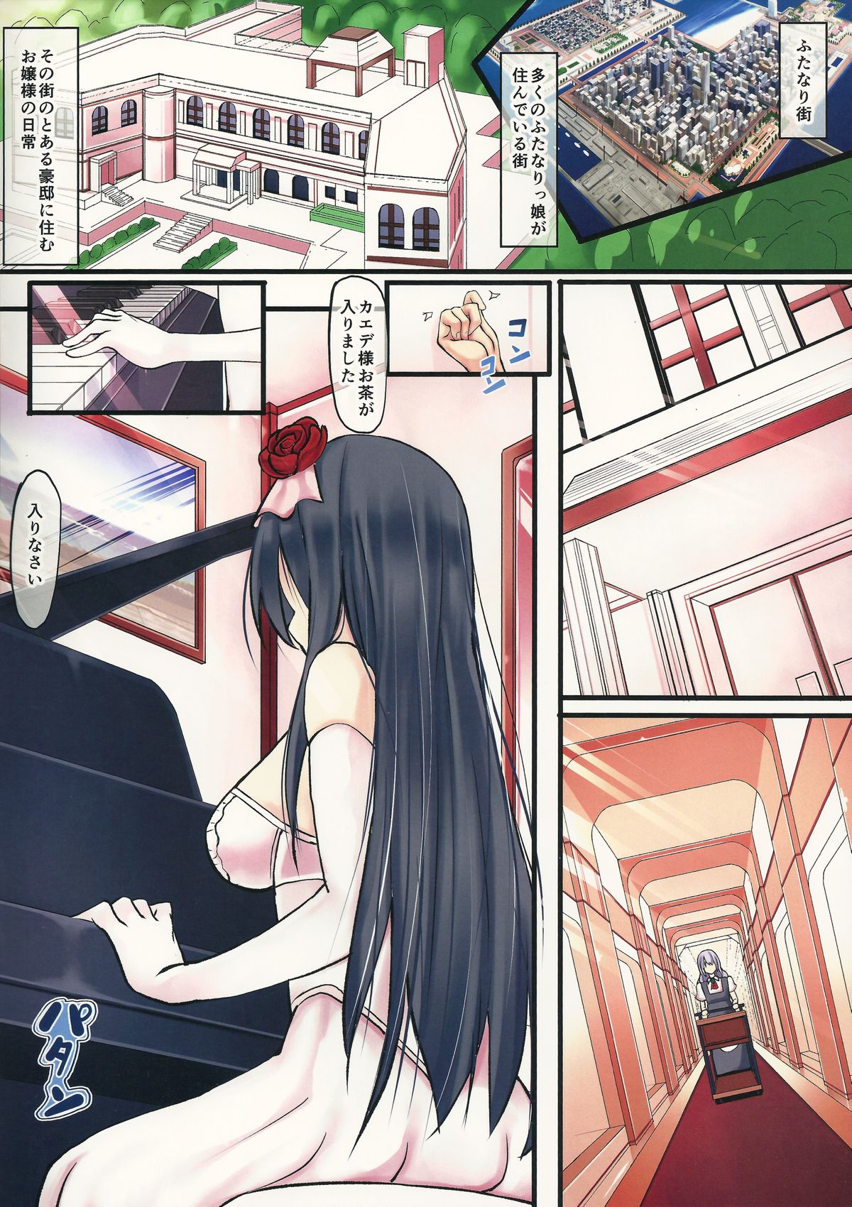 (Futaket 11) [Tapioca Box (Nyuuhin)] Ojou-sama to Shiyounin page 2 full