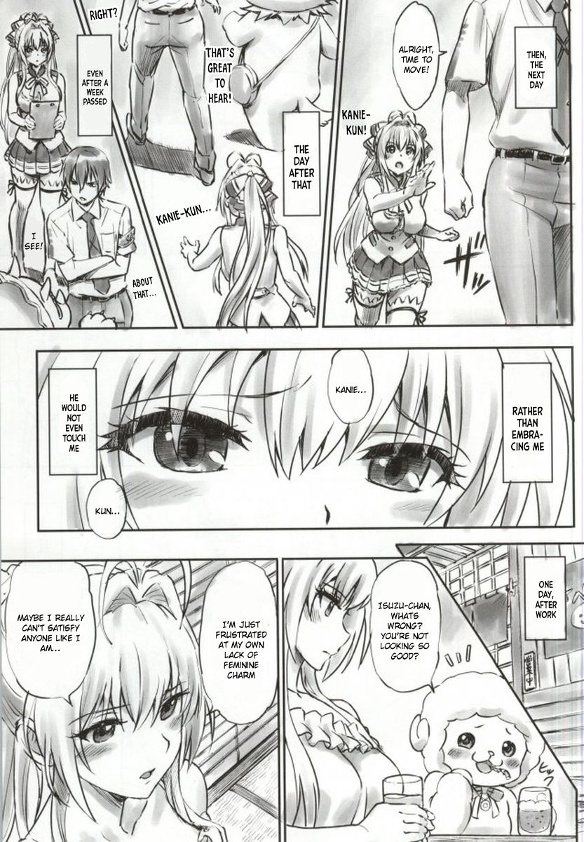 (Amaburi ni Ikou!) [Majipan! (tyuda)] Isuzu Motto Muramura Shimasu (Amagi Brilliant Park) [English] page 8 full