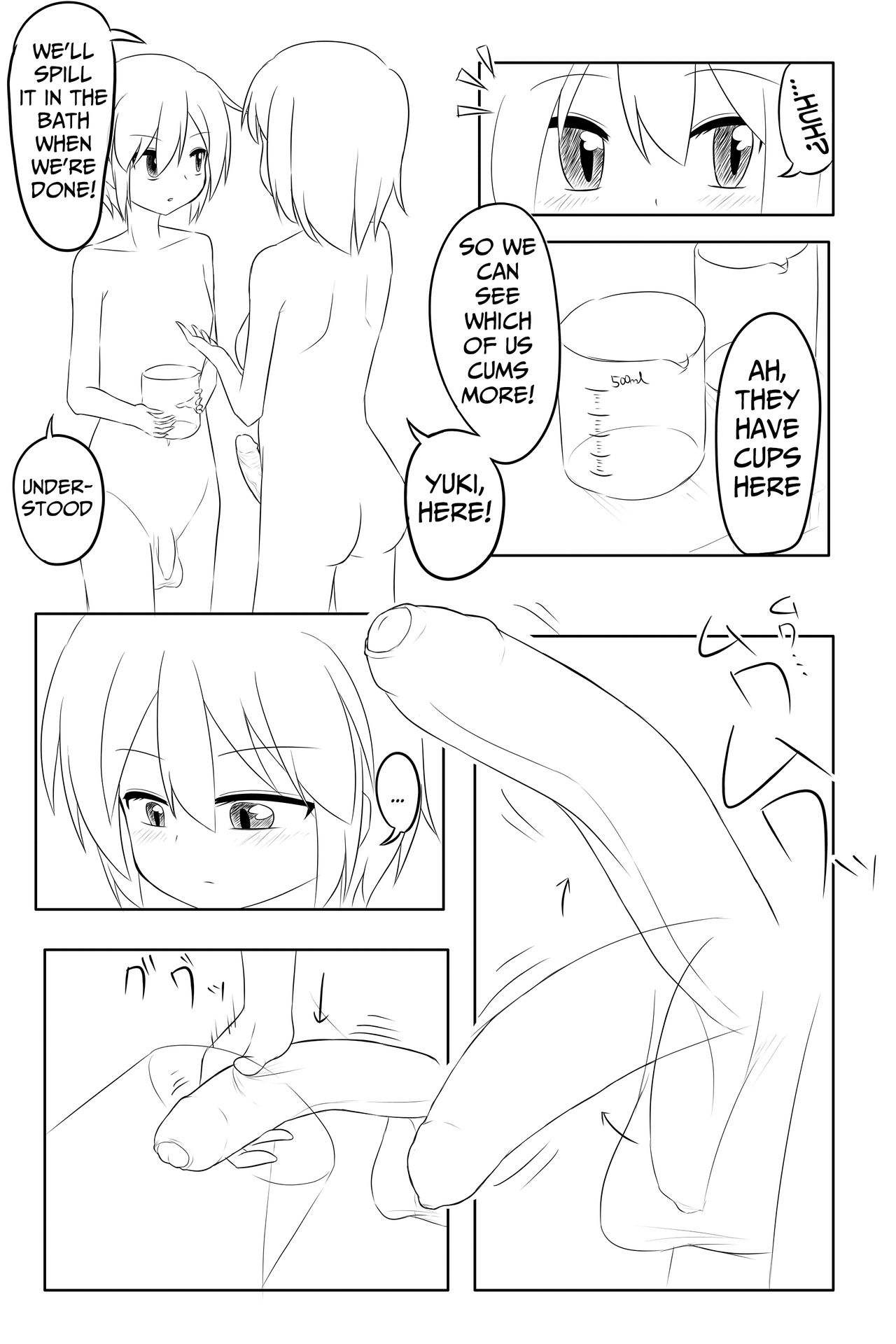 [Hitsuuchi] Futanari-ban SOS-dan no Nichijou Sentou Hen (Suzumiya Haruhi no Yuuutsu) [English] page 14 full