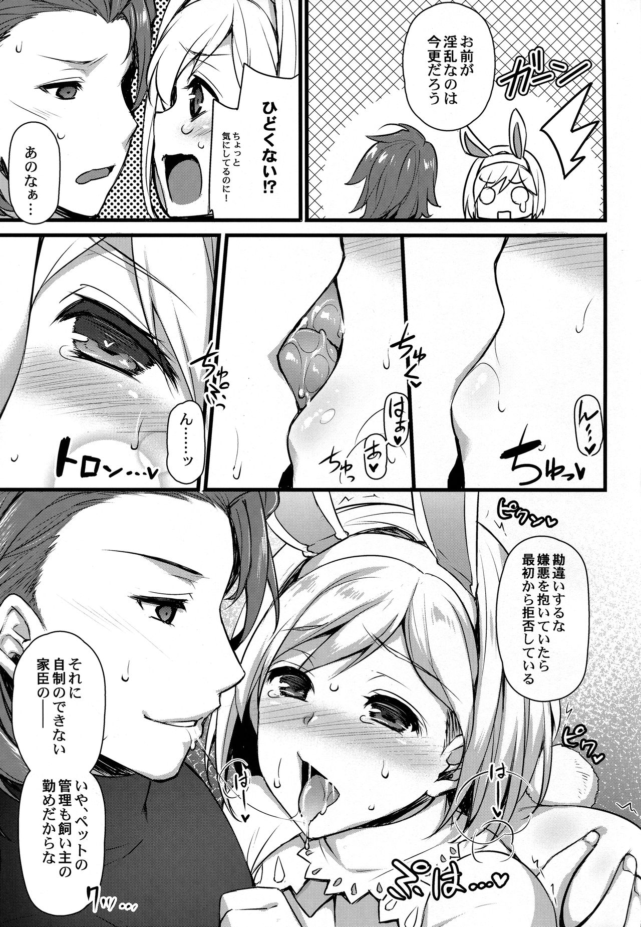 (C90) [Himeya (Abe Inori)] Hatsujou Sage to Entei ga Sukebe suru (Granblue Fantasy) page 11 full