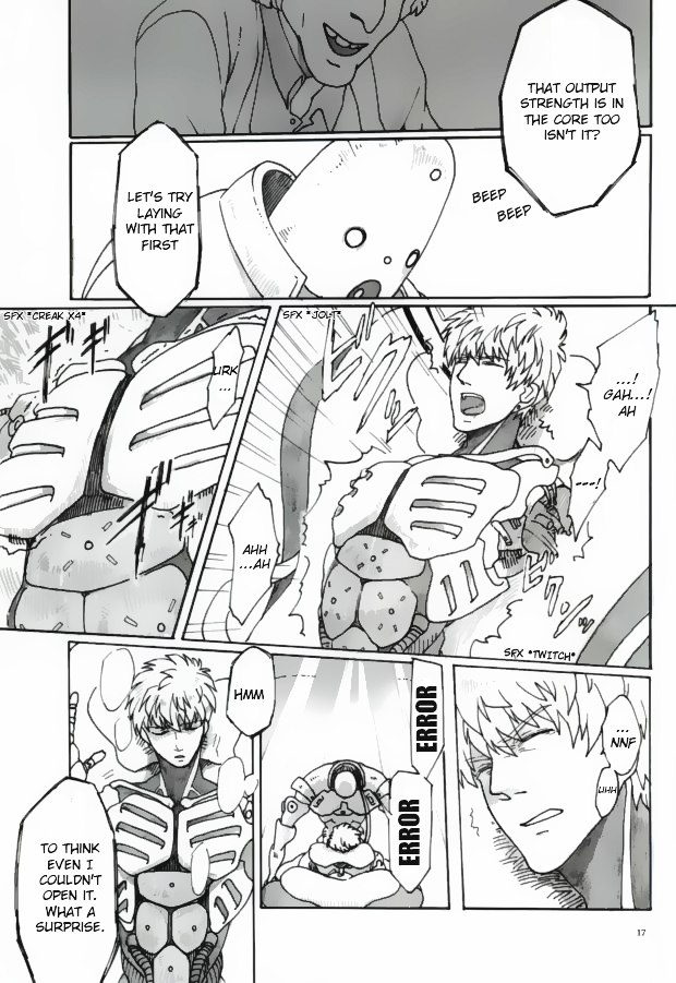 (Byousatsu Knockout) [St. (Tokidoki Tidori, Dadan)] Virgin cyborg (One Punch Man) [English] [bob-brown] page 15 full