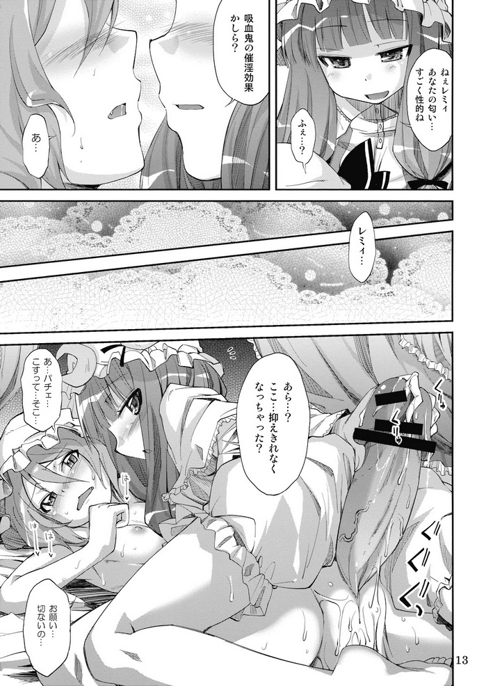 (C74) [Kurage no candume (Yoshino)] NH3 (Touhou Project) page 13 full