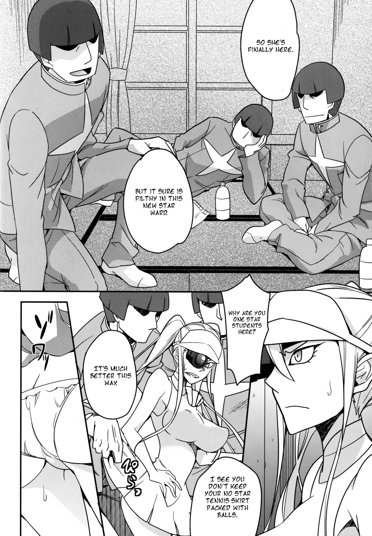 (C85) [Aienkien (Aito Matoko)] Hoshinaki Joseito Slum no Machi (KILL la KILL) [English] =Pineapples r' Us= page 4 full