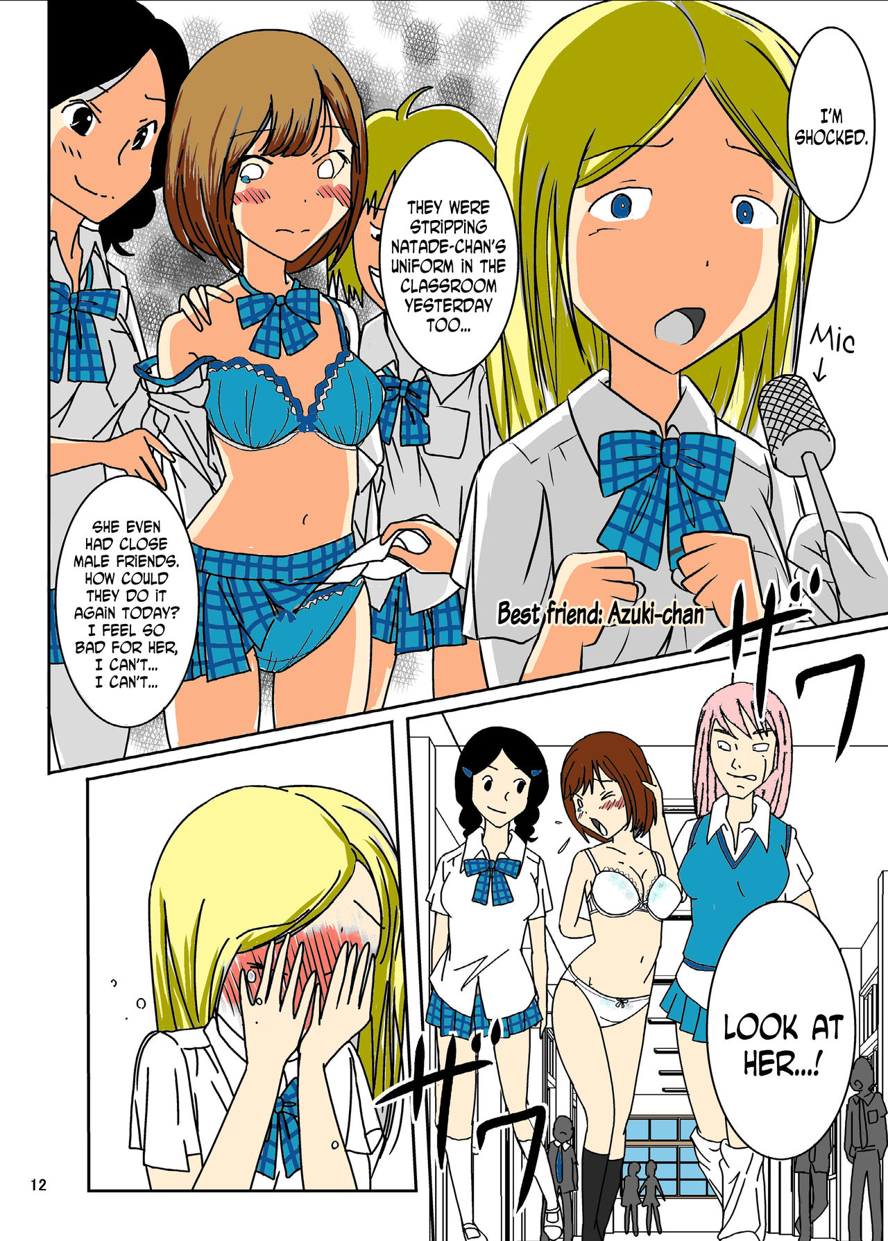 [dressblackheulee (BlackBaka)] Zenra Ijimerarekko-san no Nichijou [English] [N04H] [Colorized] page 11 full