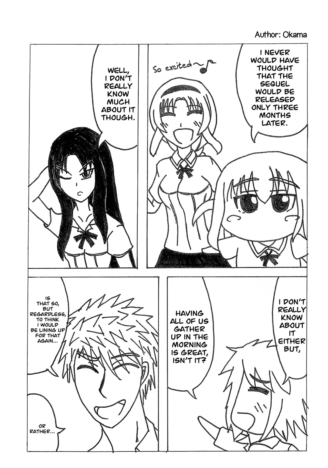 (CT21) [Sanchi Chokusou Maguro Dan (Various)] Takao Thunder (D-frag!) [English] [EHCOVE] page 15 full