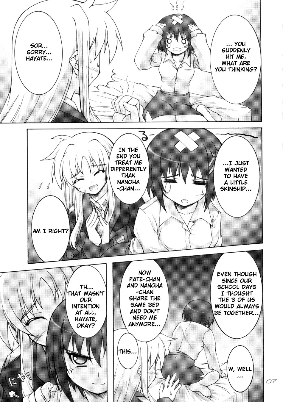 (C75) [Seitokaishitsu (Akimoto Dai)] Rokka wa Honjitsu mo Ijounashi (Mahou Shoujo Lyrical Nanoha) [English] page 5 full