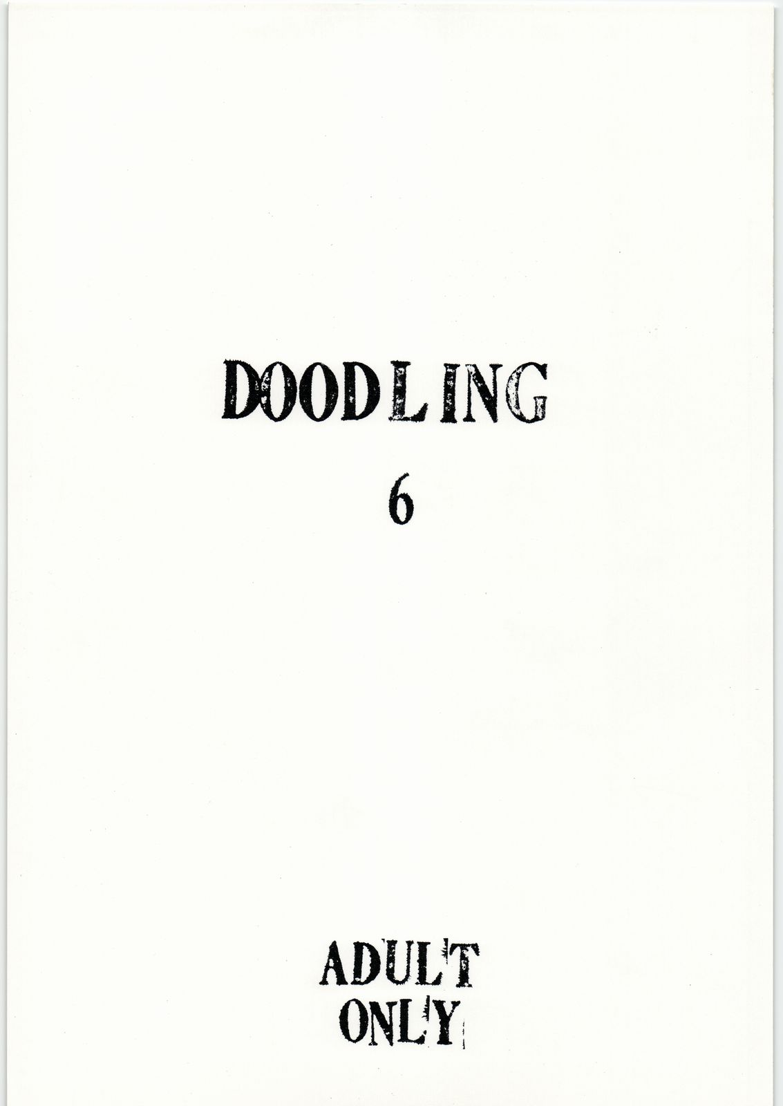 (C73) [St. Armadel Ch. (Kagetora)] DOODLING 6 (Various) page 1 full