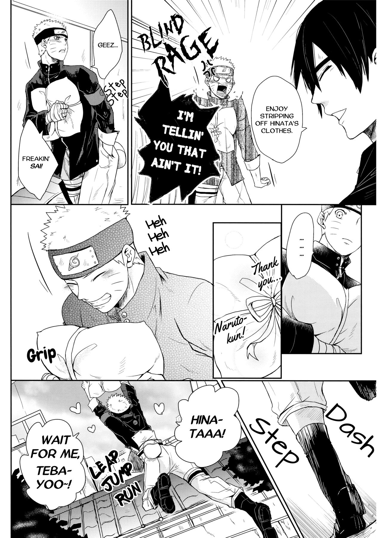 (Oshinobi Date) [Ring Memo (Oretto)] Neko Panic | KITTY PANIC! (Naruto) [English] [TL Anon] page 24 full