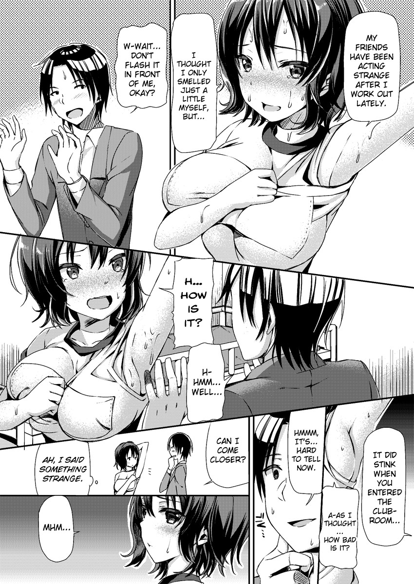 [Sawarano Goan] Asekkaki Chu! | Sweaty Kiss! (COMIC Megastore H 2013-01) [English] [biribiri] [Digital] page 6 full