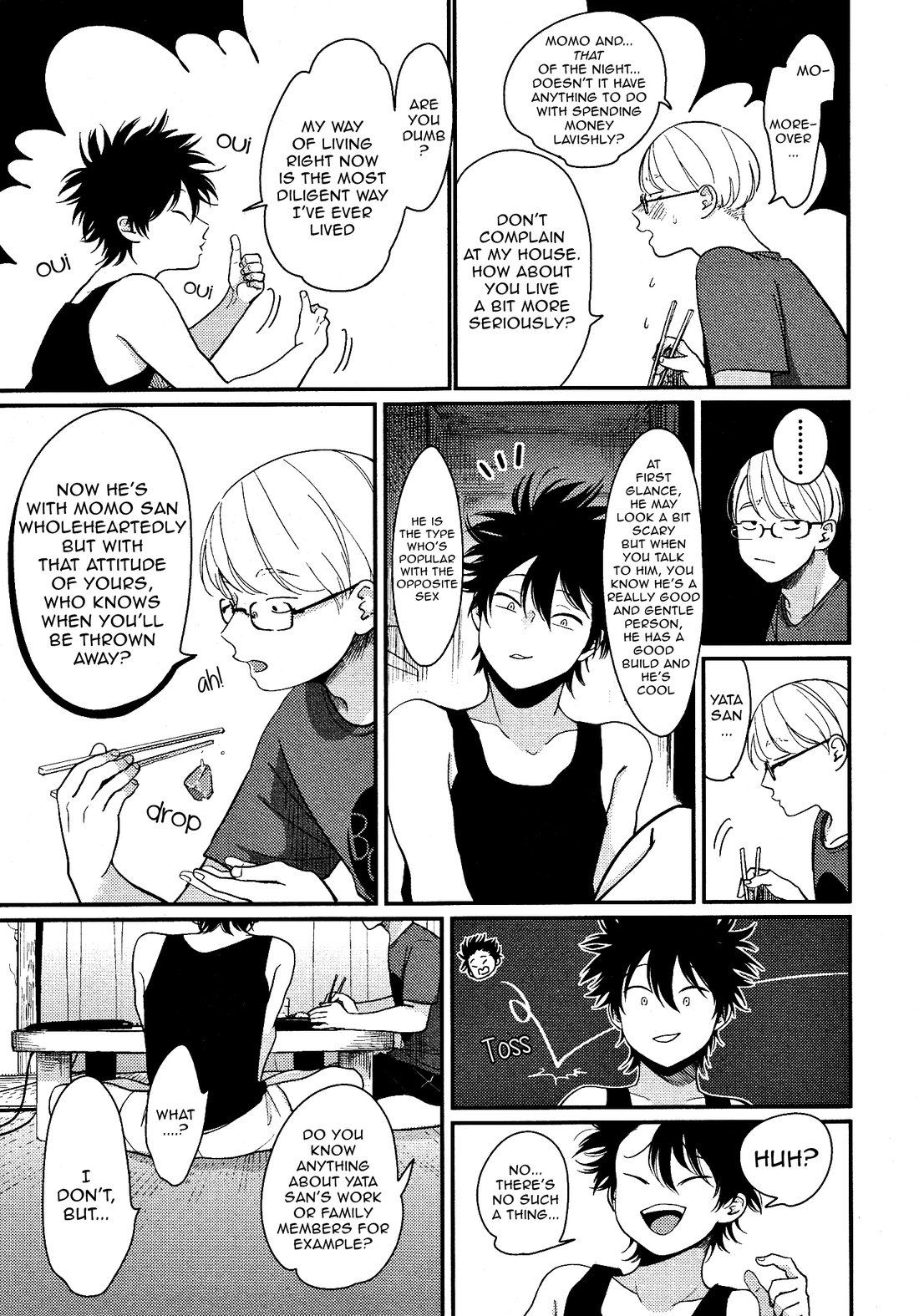 [Harada] Yatamomo 2 and YoruAsa extra - Hashiyasume [English] page 16 full