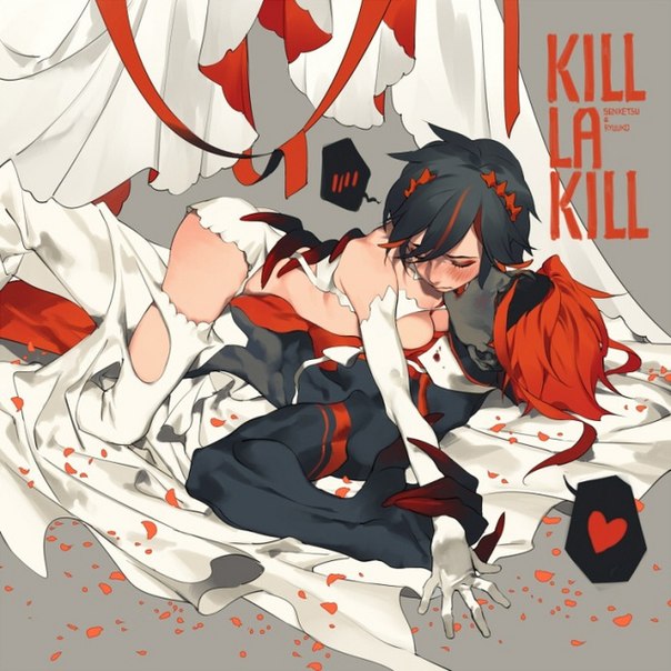 [Sanbonzakura] Senketsu X Ryuuko Wedding Artbook (KILL la KILL) [Sample] page 6 full