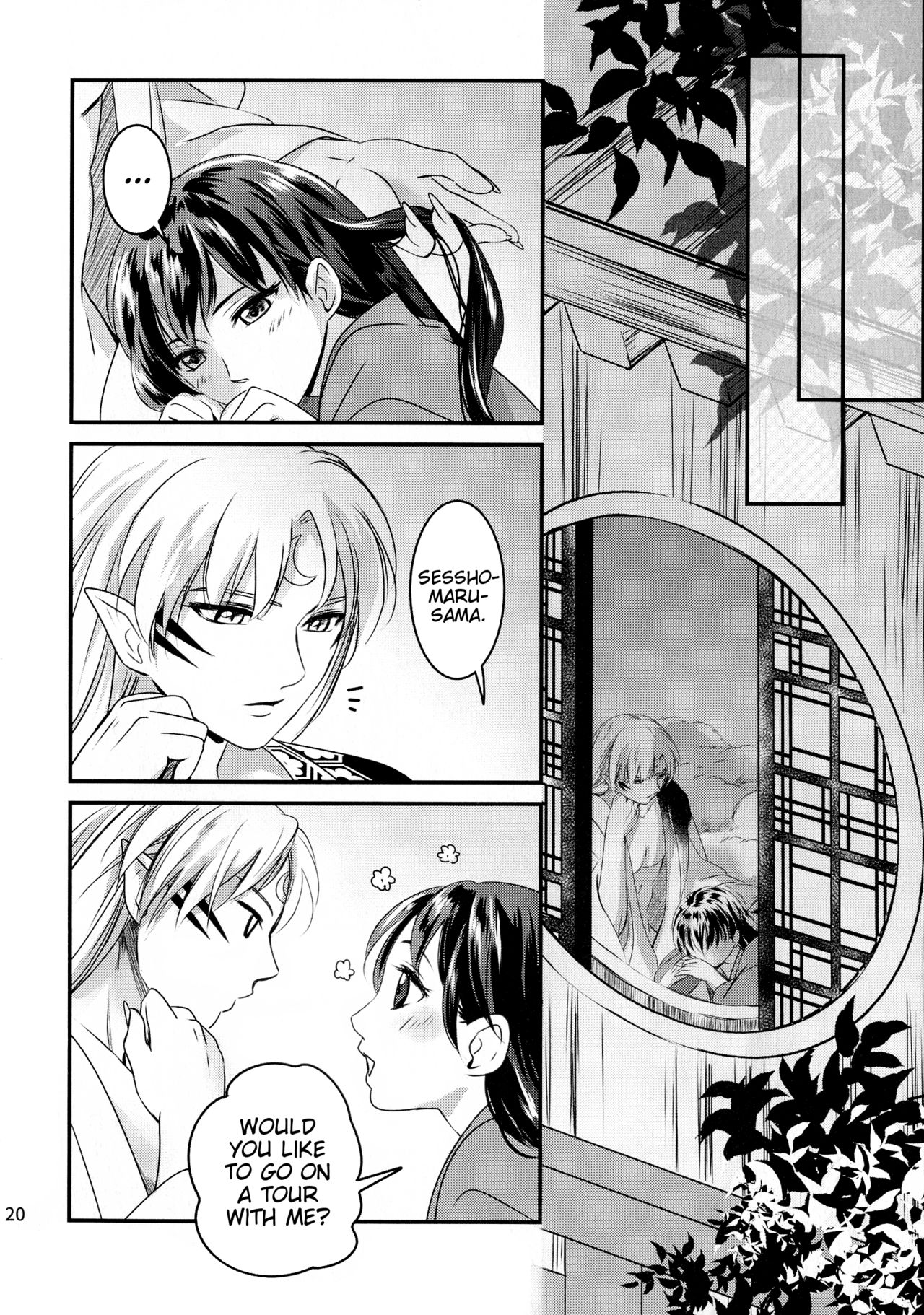 (HaruCC23) [Kasha (Umezo)] Koi Urara -Ge- | Beautiful Love -Bottom- (Inuyasha) [English] [EHCove] page 20 full