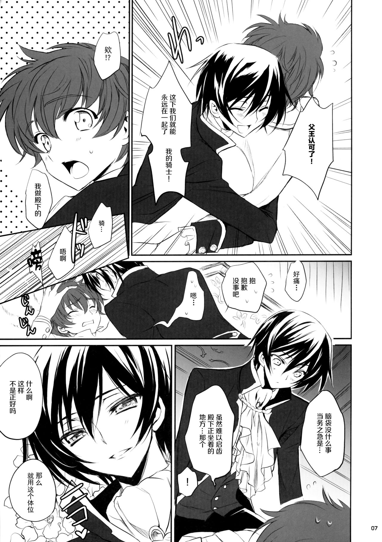 (C77) [Reflection (Panta)] Dare mo Inai Shiro (Code Geass: Lelouch of the Rebellion) [Chinese] [无毒汉化组] page 7 full