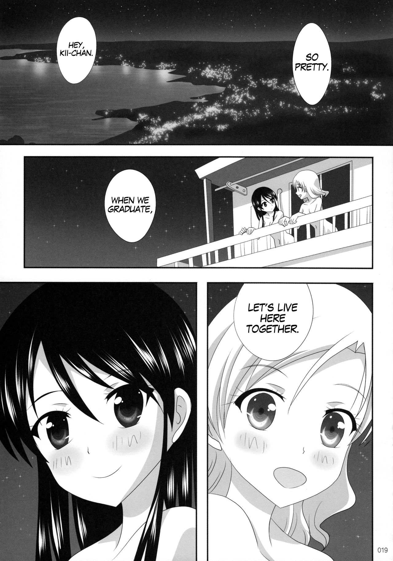 (C91) [Ishikawa Pro (Ishikawa Naoya)] Kuttsukiboshi -Ai no Suzukuri- | -Building a Lovenest- (Kuttsukiboshi) [English] page 20 full