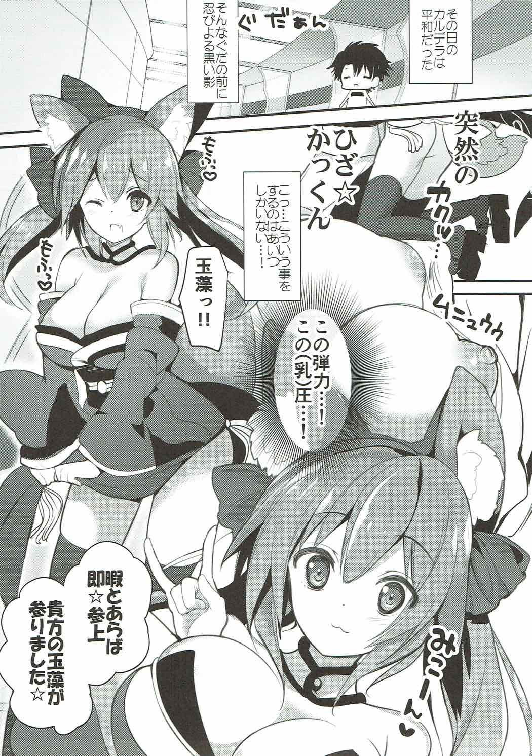 (C92) [Otona Shuppan (Hitsuji Takako)] Tamamo no Mama (Fate/Grand Order) page 3 full