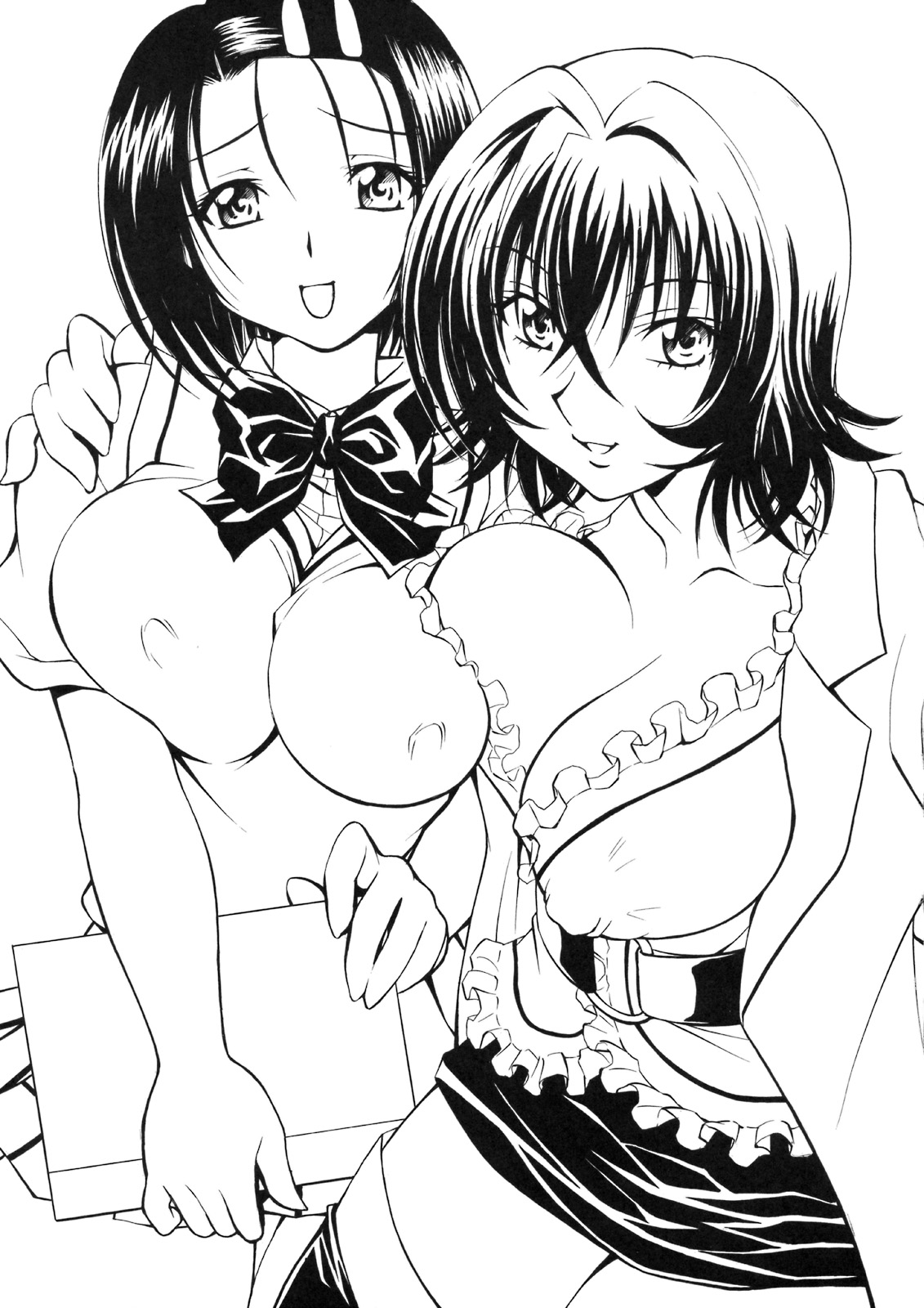 (SC41) [Studio Wallaby (Nagisa Minami)] Troublekko ~Haruna & Ryouko~ (To LOVE-Ru) page 2 full