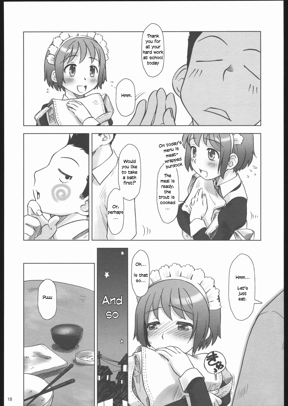 (CR35) [Otaku Beam (Ootsuka Mahiro)] 5:30 PM ～5 O'clock PM side story [English] page 17 full